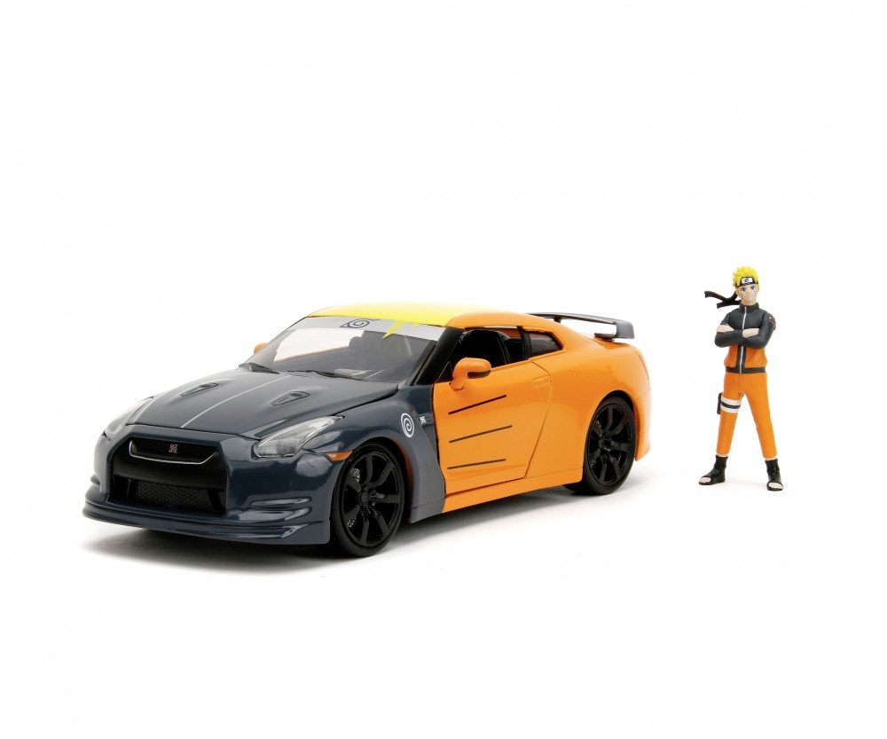 JADA Modellauto Jada Naruto 2009 Nissan GT-R 1:24 Modellauto