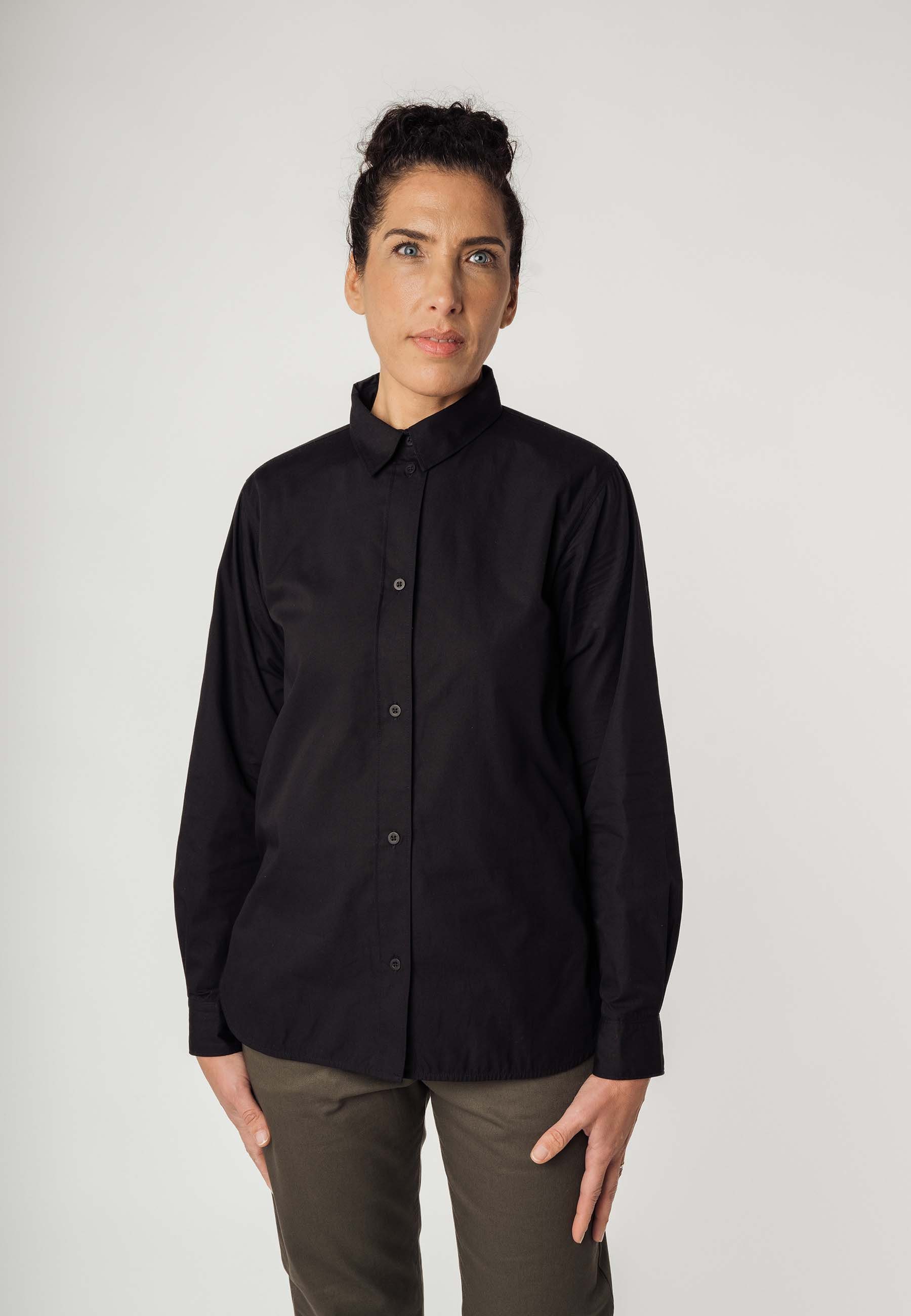 Langarmbluse Klassische Bluse NAINA