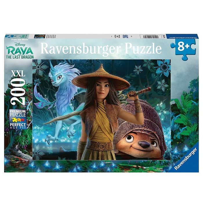 Disney Puzzle Puzzle XXL 200 Teile Disney Raya und der letzte Drache Ravensburger 200 Puzzleteile