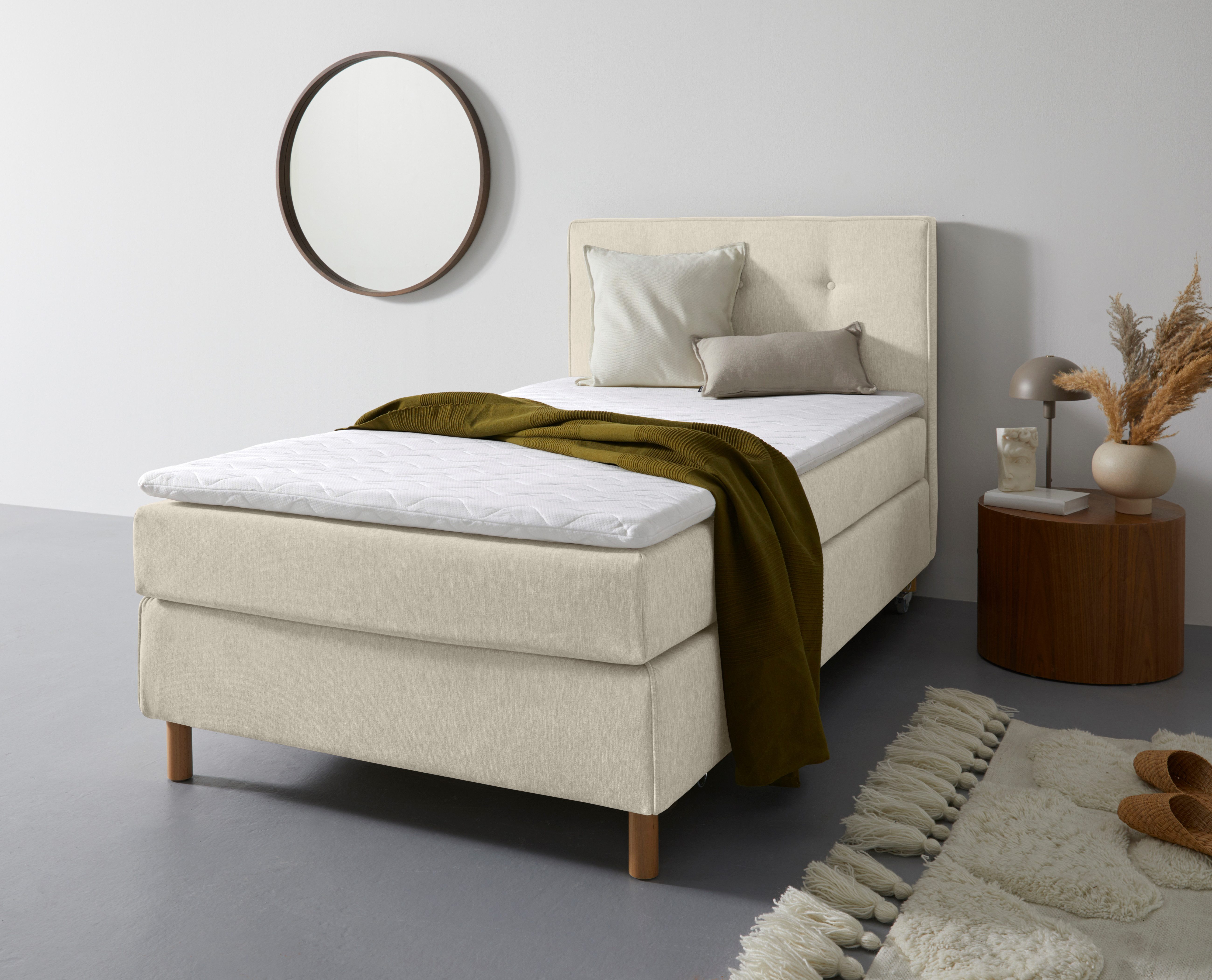 Home affaire Boxspringbett Heimatblick 100x200cm beliebig günstig online kaufen