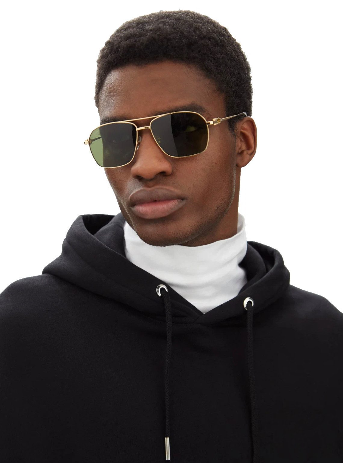 Cartier Sonnenbrille DÉCOR C de Cartier Ikonisches Aviator-Design Brille Ex günstig online kaufen