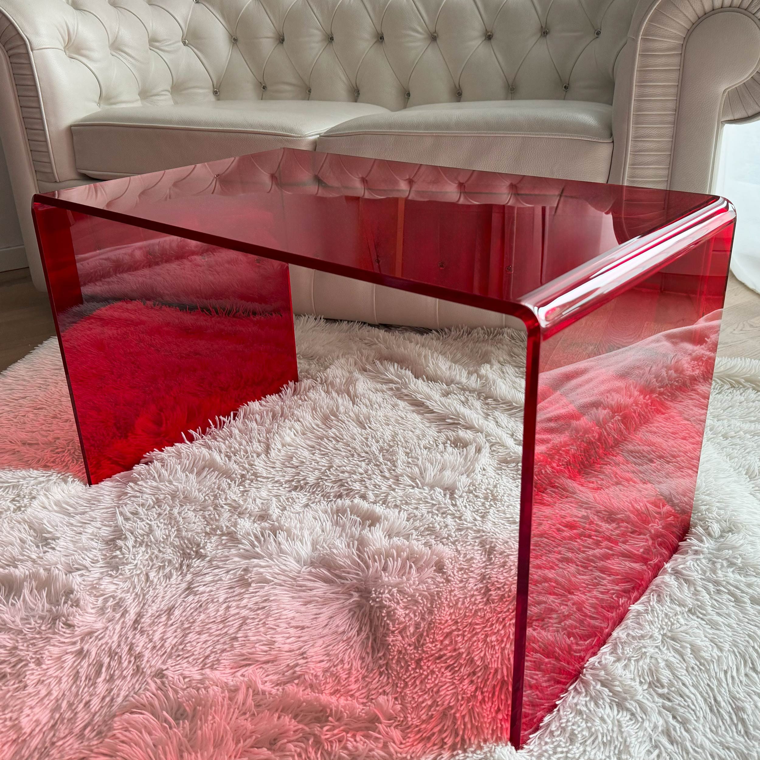 Acryl Design Beistelltisch Hochwertiger Acryl Glastisch, Plexiglas, Ablaget günstig online kaufen