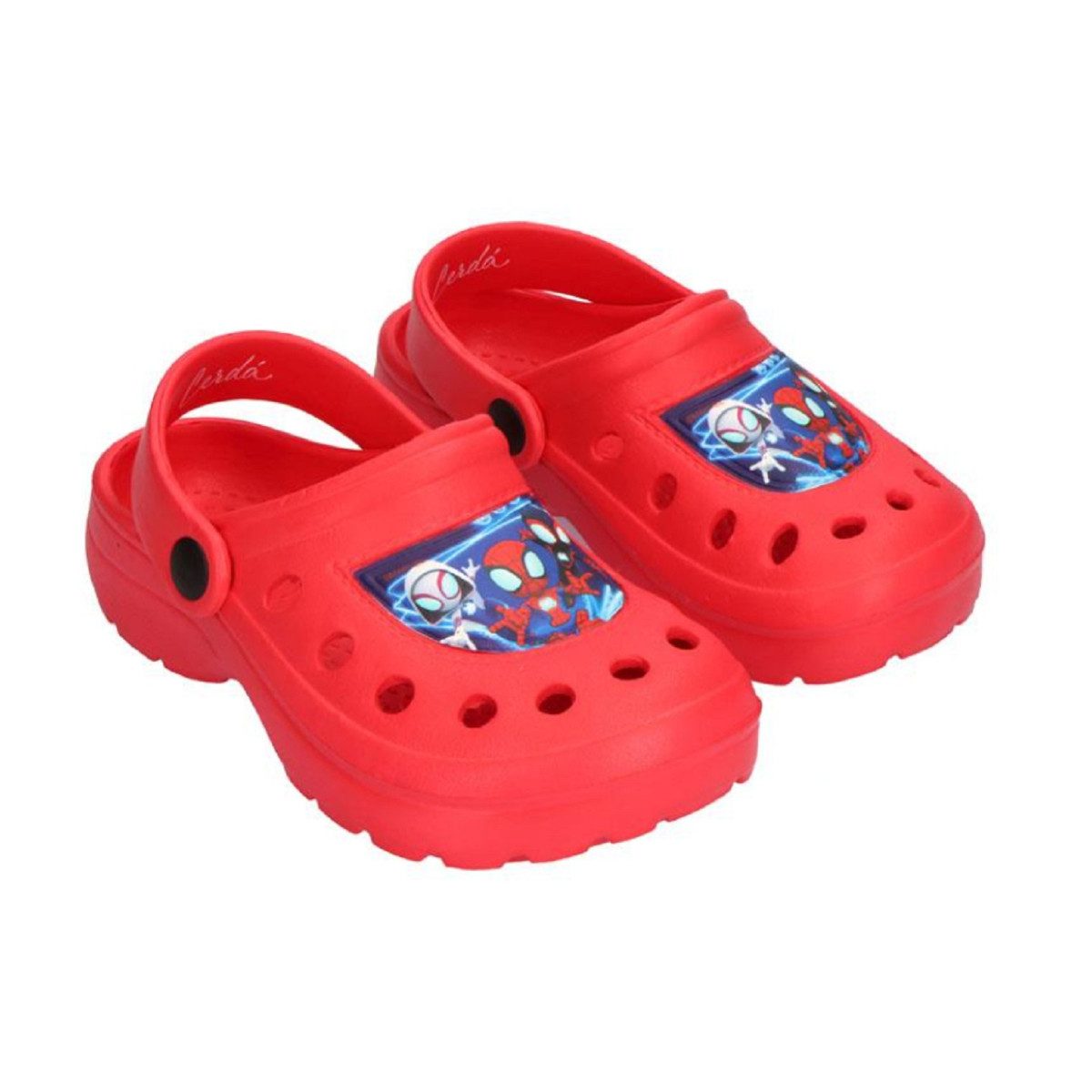 MARVEL Spidey Badeschuhe Kinder Freizeitschuhe Clog (Packung)