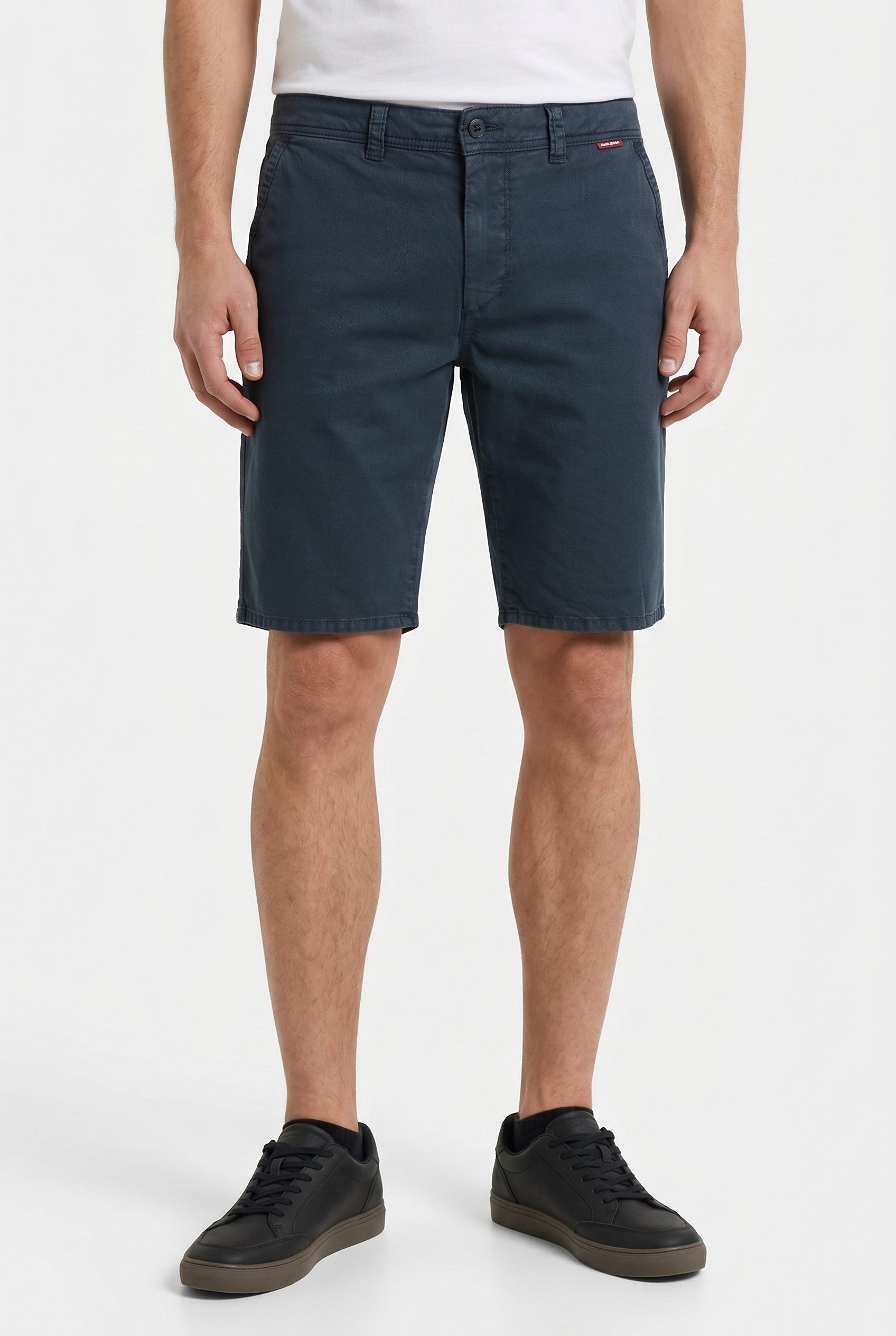 MAC Bermudas Liam Bermuda in gewaschener Optik, Twillqualität