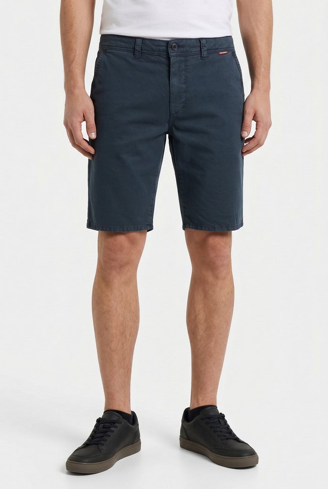 MAC Bermudas Liam Bermuda in gewaschener Optik, Twillqualität