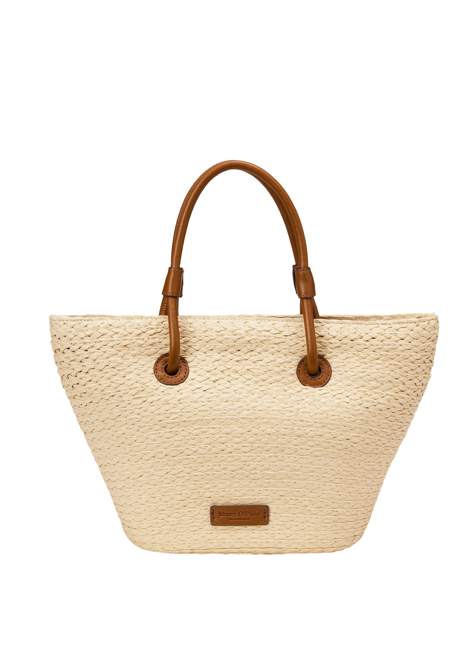 Marc O'Polo Shopper mit edlen Echtleder-Details