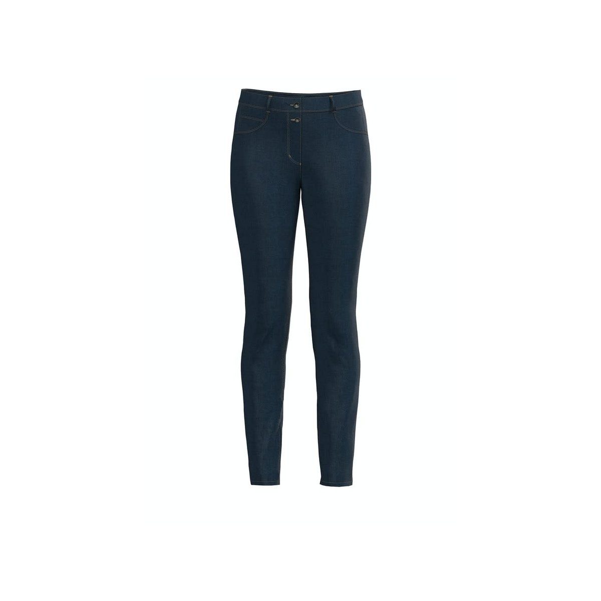 (1-tlg) 5-Pocket-Jeans bianca blau