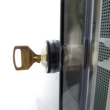 Elektro-Plast Schaltschrankschlüssel Schaltschrank mit Schloss UNI-1 Verteilerschrank Industriegehäuse, (1 St)