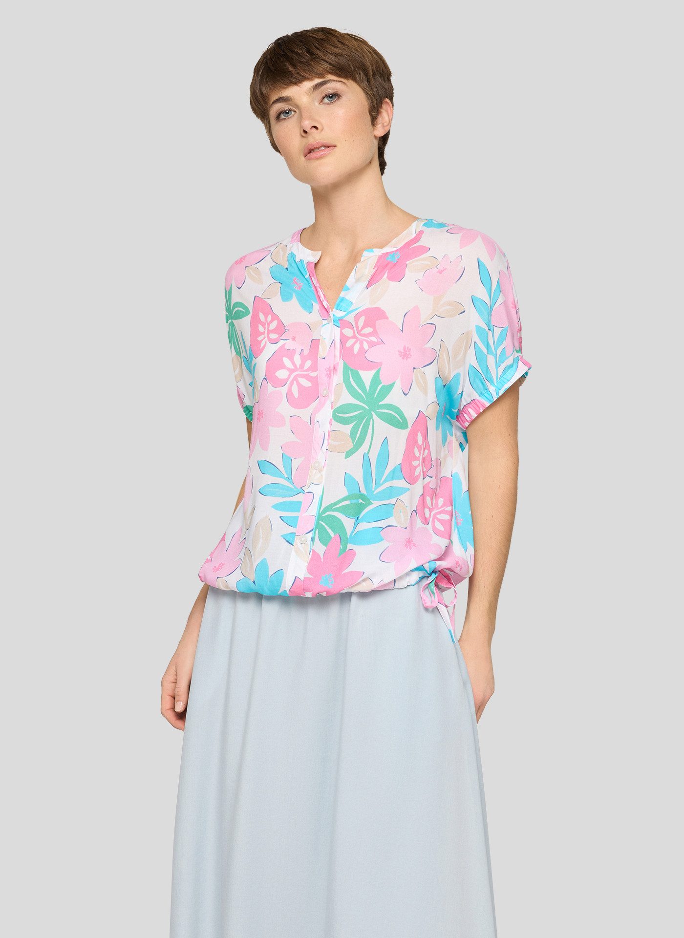 Rabe Hemdbluse mit All-Over Print