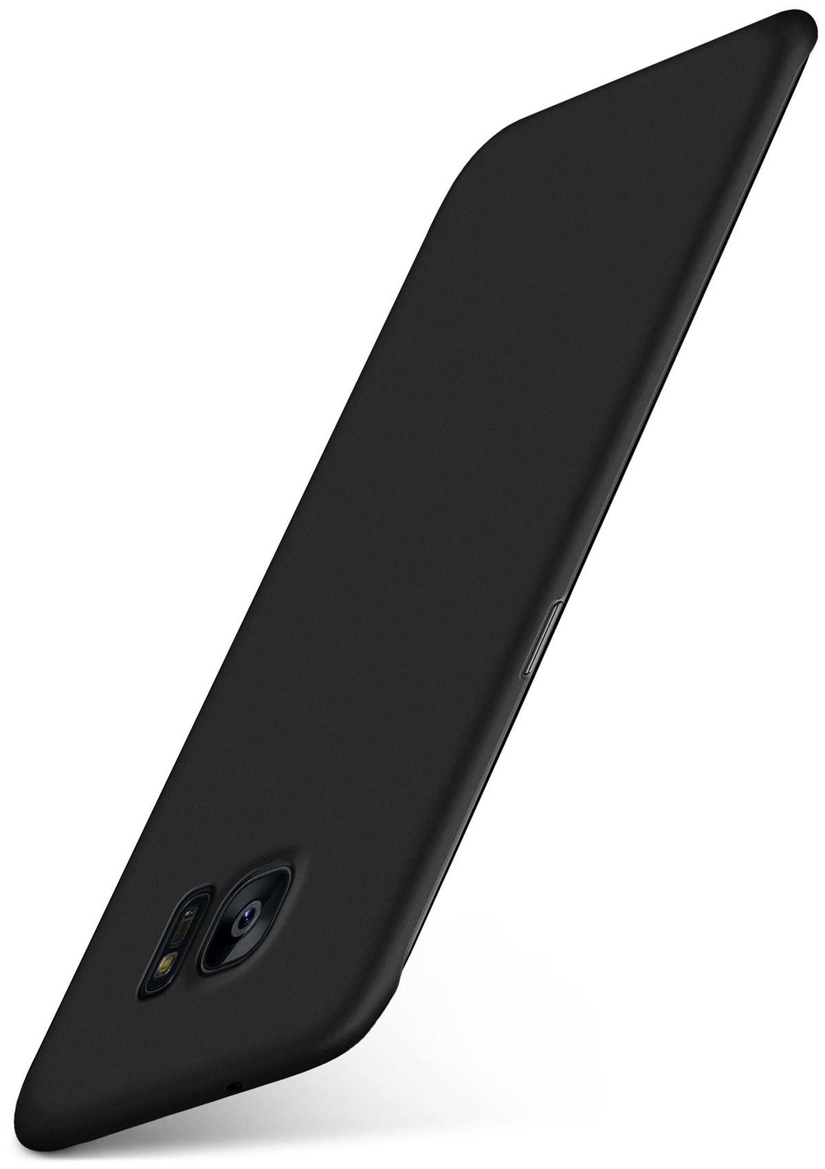 moex Handyhülle moex® Alpha Case für Samsung Galaxy S7 Edge, Hülle ultra dünn, Hardcase Back Cover, Schutzhülle Minimalistisch