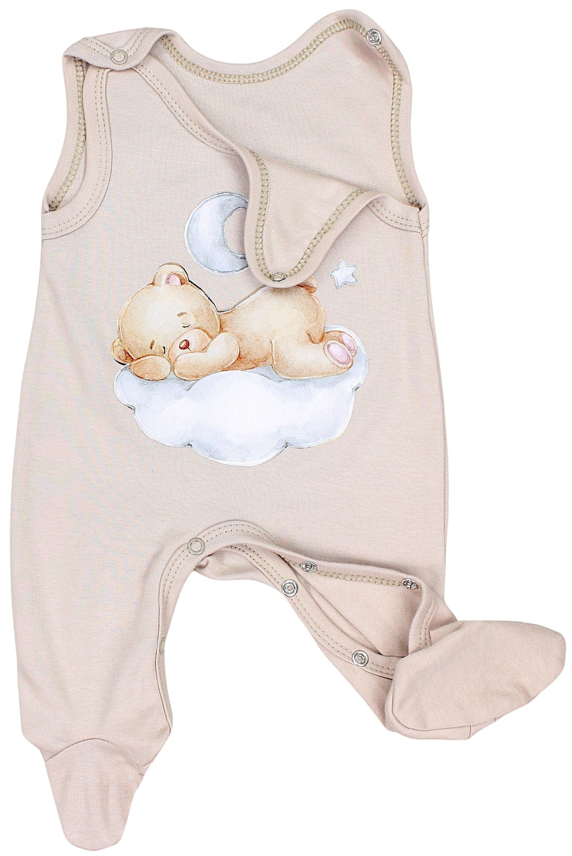 TupTam Strampler TupTam Baby Mädchen Jungen Strampler mit Langarmshirt Aufdruck Spruch