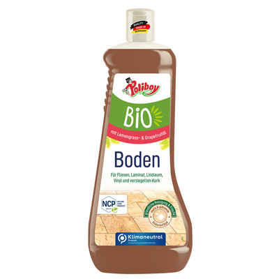 poliboy Bio Reiniger - 1 Liter - Fussbodenreiniger (zur Reinigung aller Fliesen- und Laminatböden - Made in Germany)
