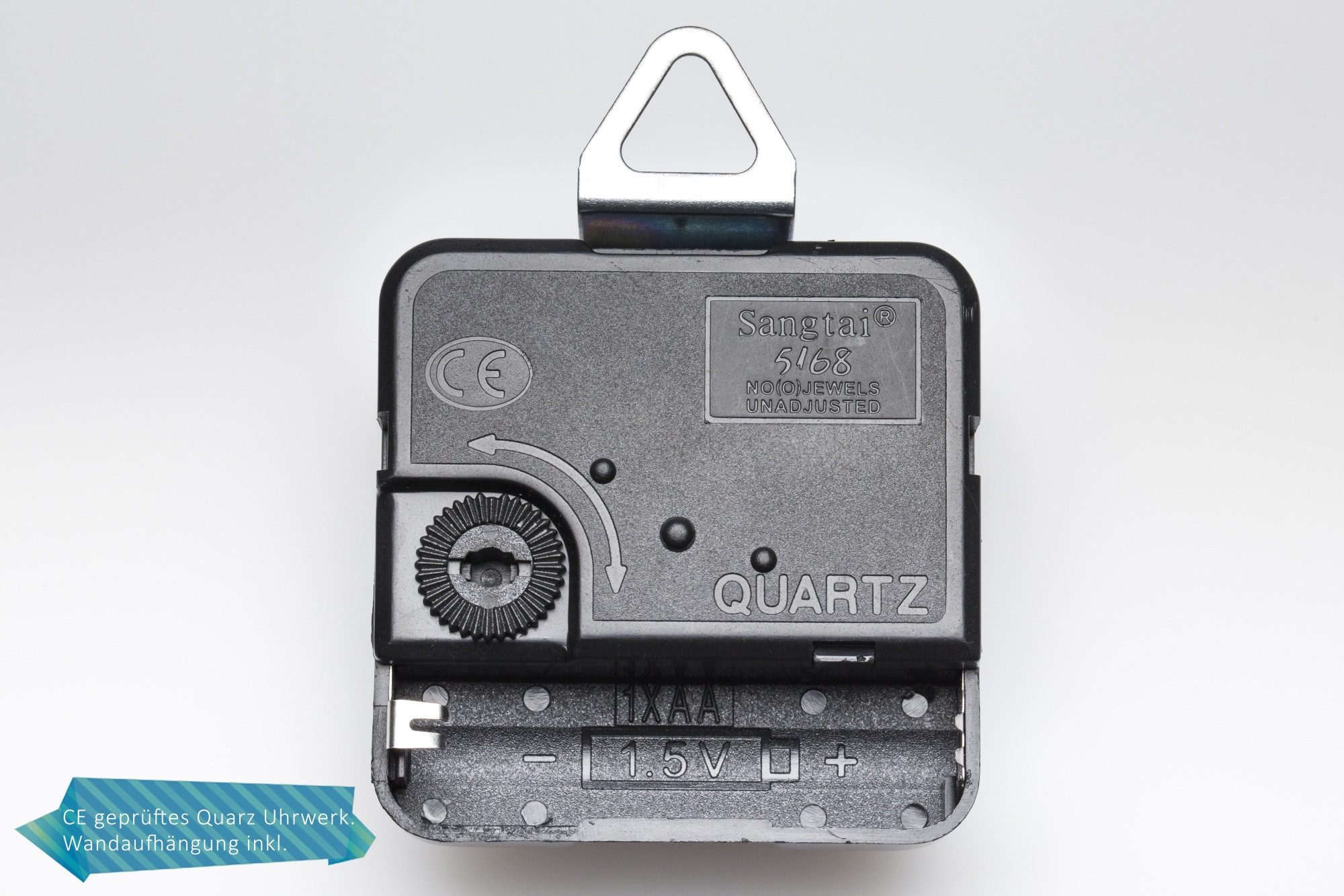 GRAVURZEILE Wanduhr GRAVURZEILE Wanduhr aus Holz plash Love 2.0 - Geräuscharm