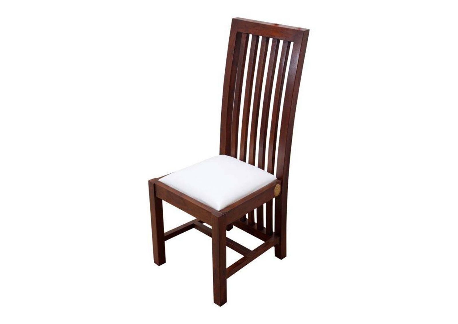 Massivmoebel24 Holzstuhl OXFORD, Stuhl Akazie 43x50x109 nougat lackiert OXFORD #30