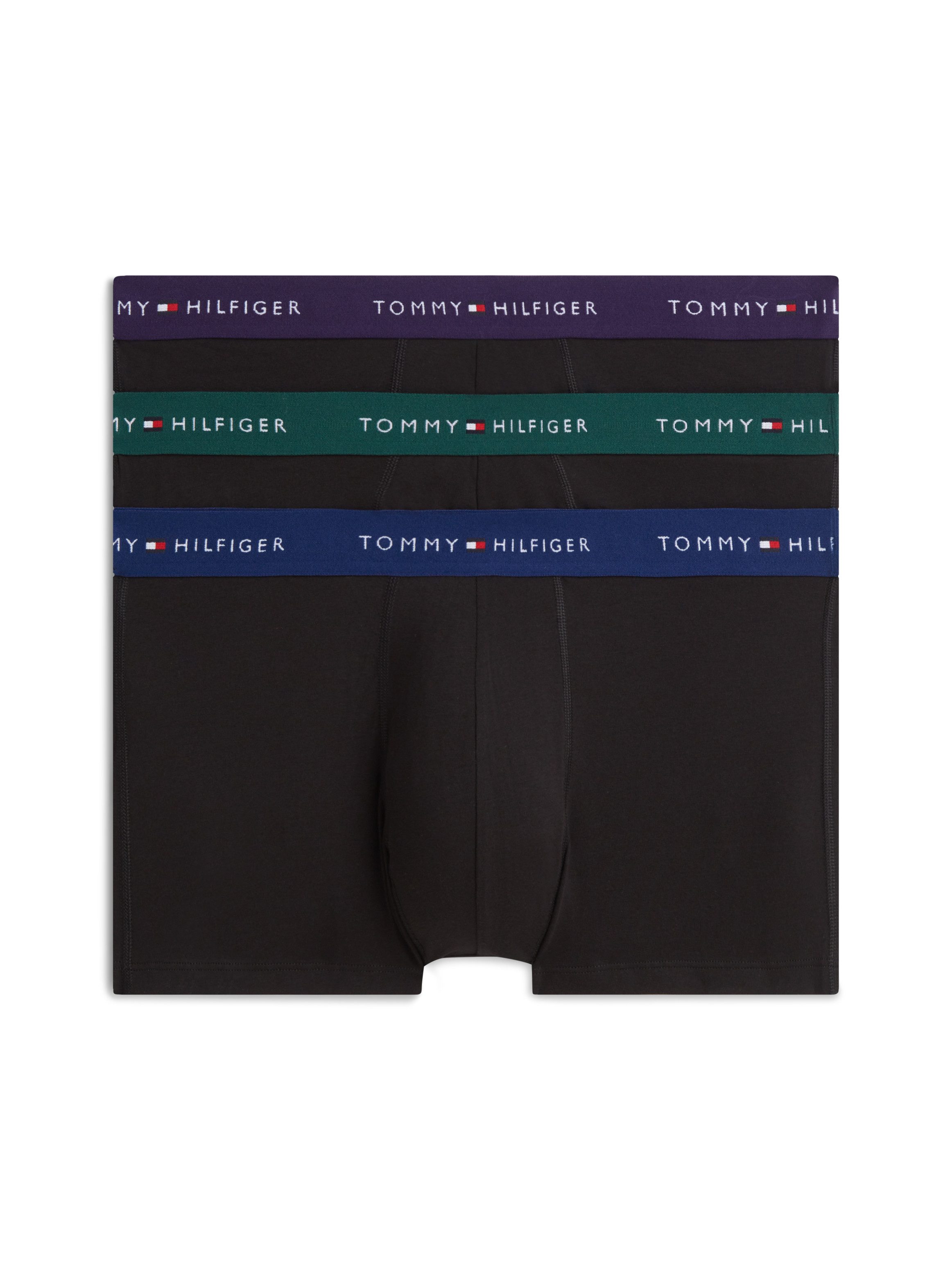 Tommy Hilfiger Underwear Trunk (3-St) Körpernahe Passform mit elastischem Bund