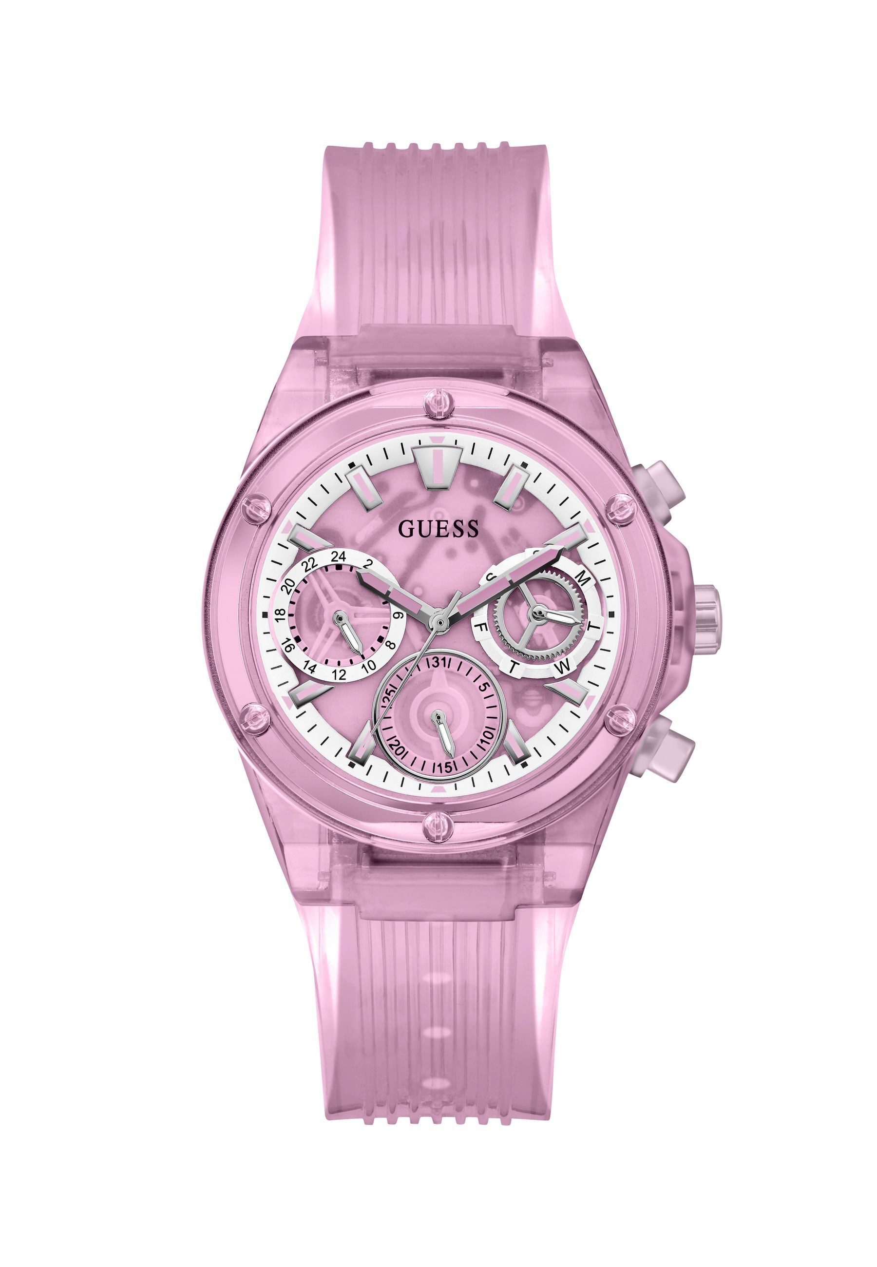 Guess Quarzuhr ATHENA, (1-tlg), Quartz analoog günstig online kaufen