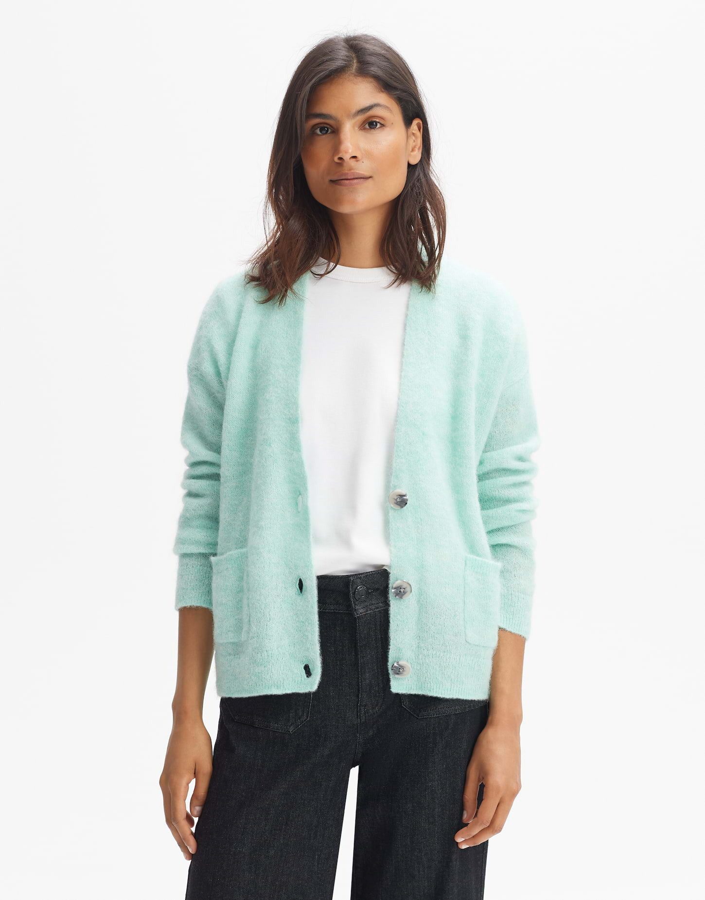 OPUS Strickjacke Domani soft