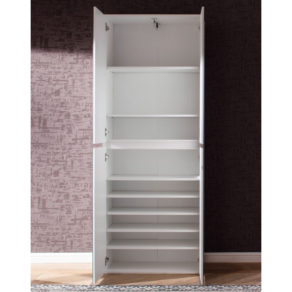 Lomadox Garderobenschrank MAIA-19 mit ausziehbarer Kleiderstange günstig online kaufen