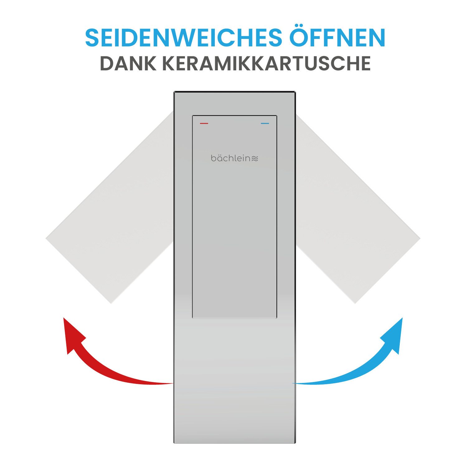 Bächlein Badarmatur Tamina - Wasserfall hoch