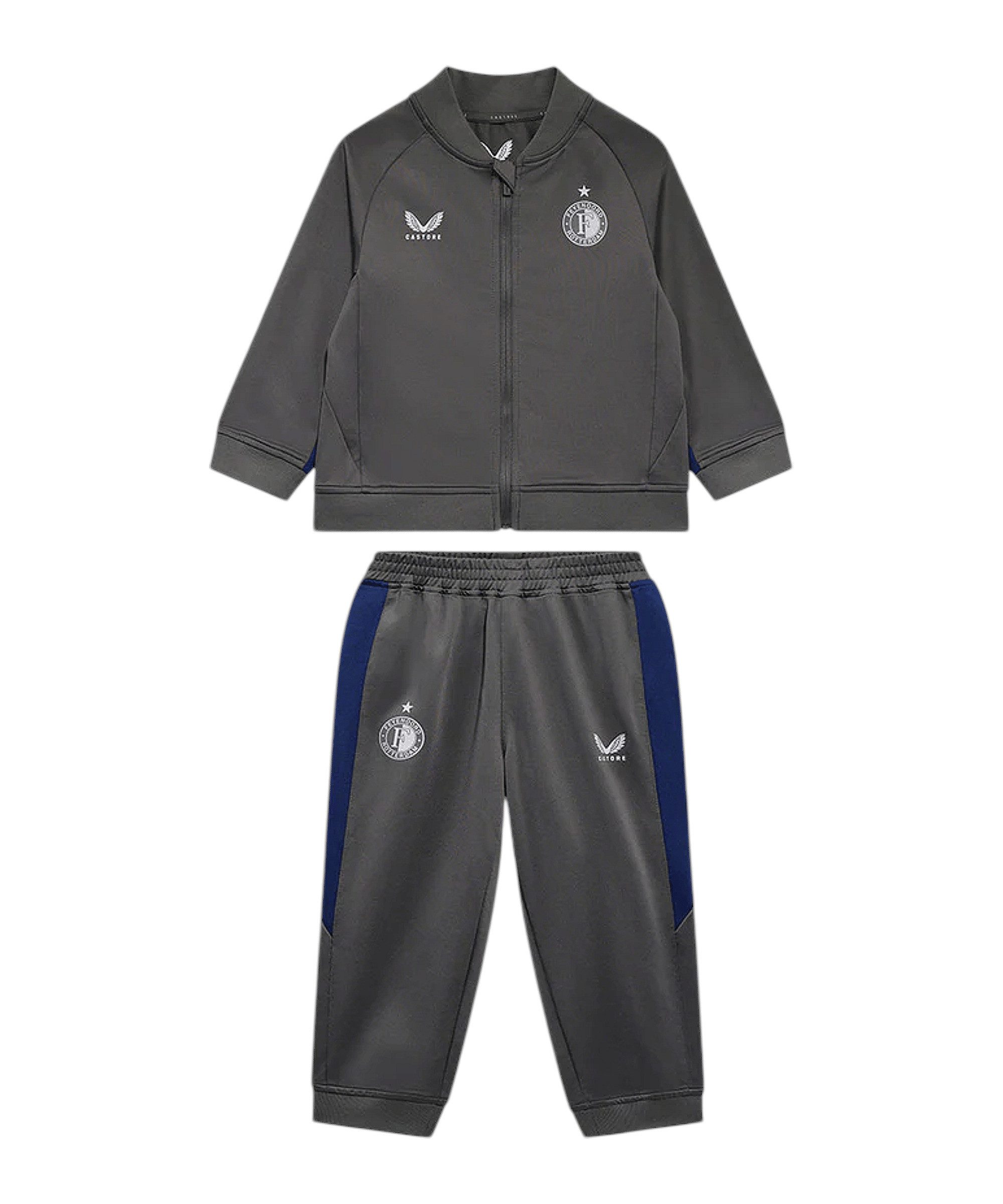 Castore Fußballtrikot Castore Feyenoord terdam Knit Trikot Set Teamsport