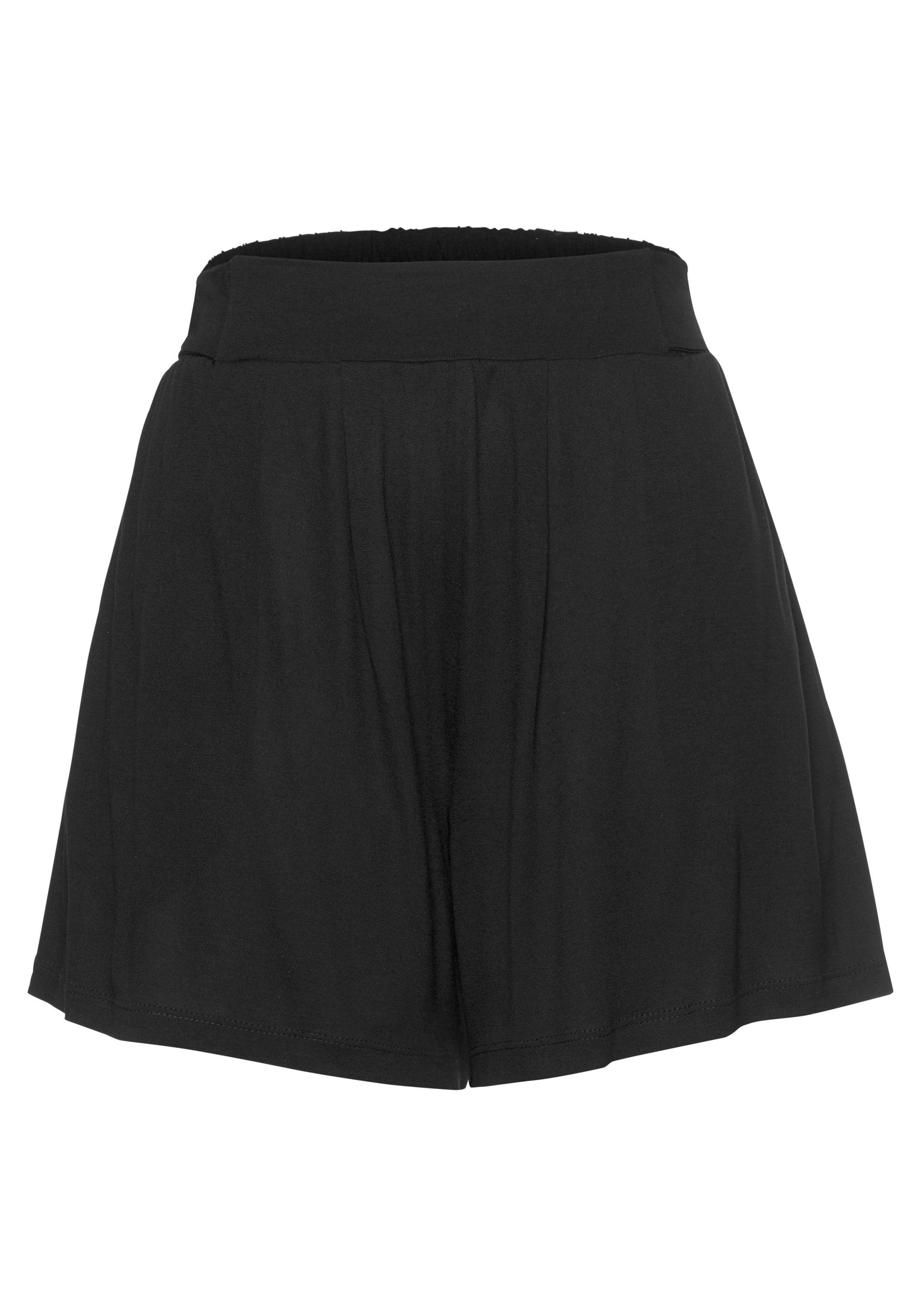 LASCANA Strandshorts in weiter Form mit Bindeband