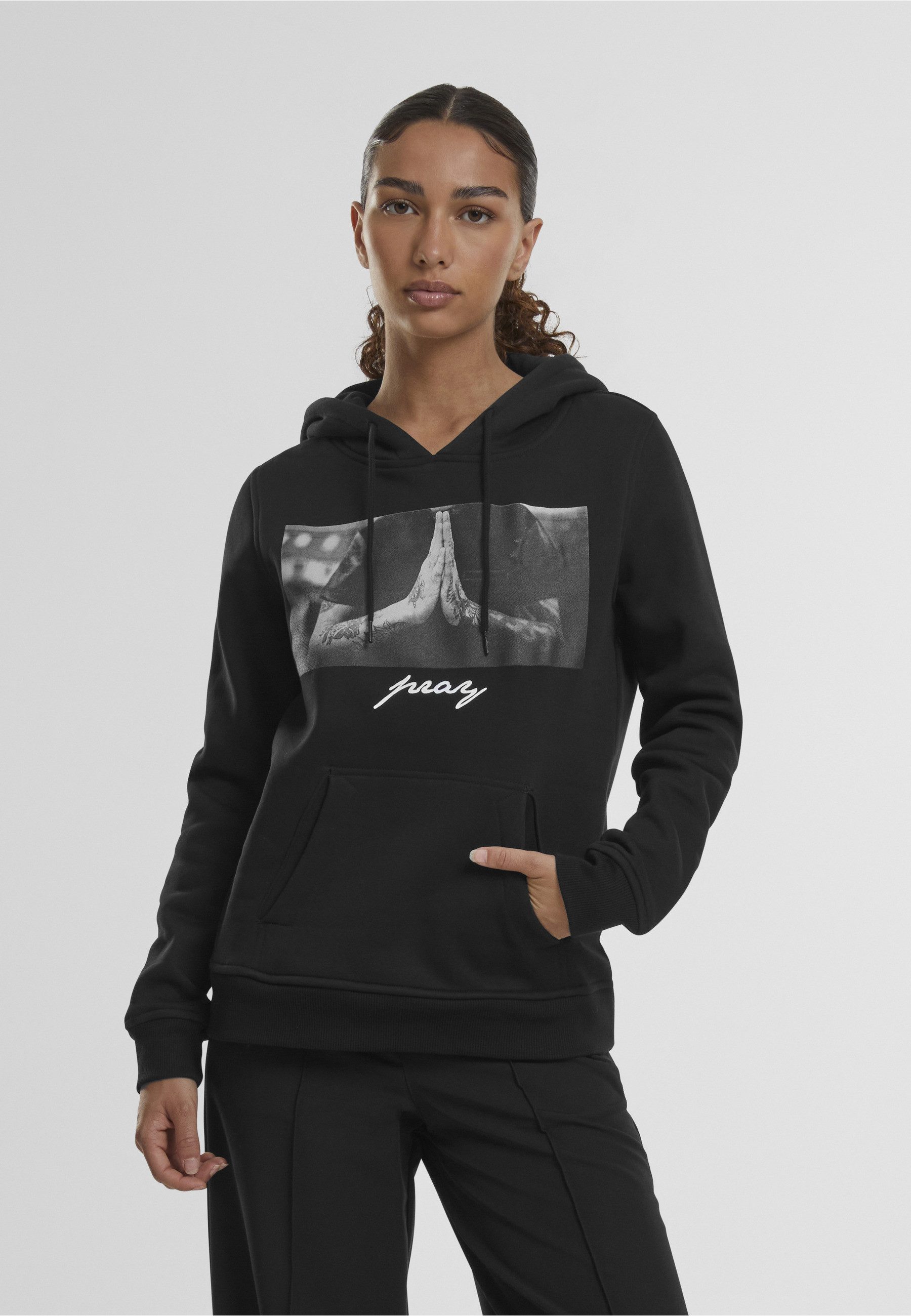 MisterTee Sweatshirt MisterTee Damen Ladies Pray Hoody