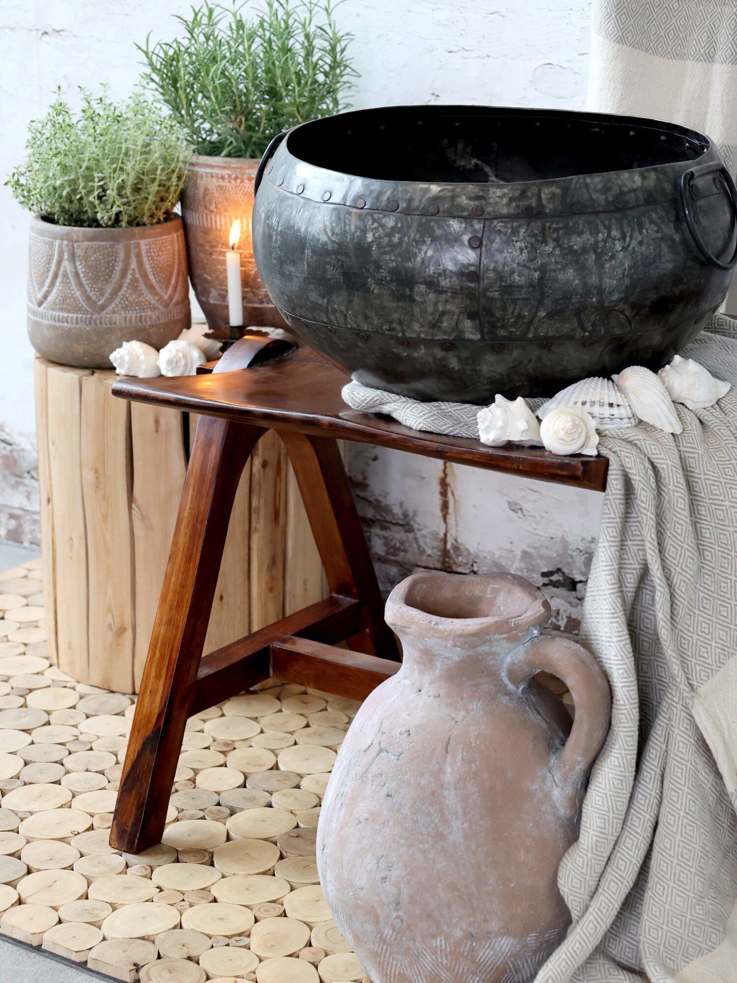 Chic Antique Blumentopf Grimaud Topf Deko günstig online kaufen