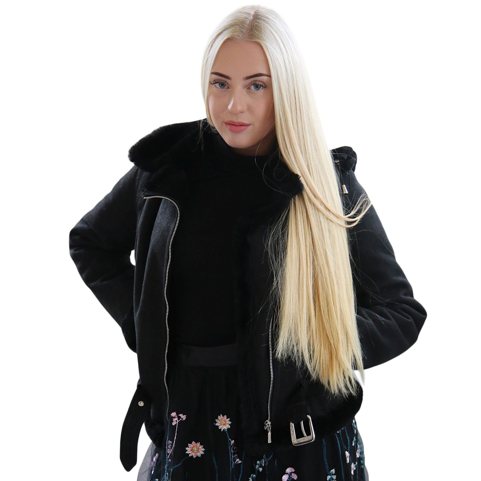 Hollert Winterjacke Lammfelljacke Jessy Felljacke