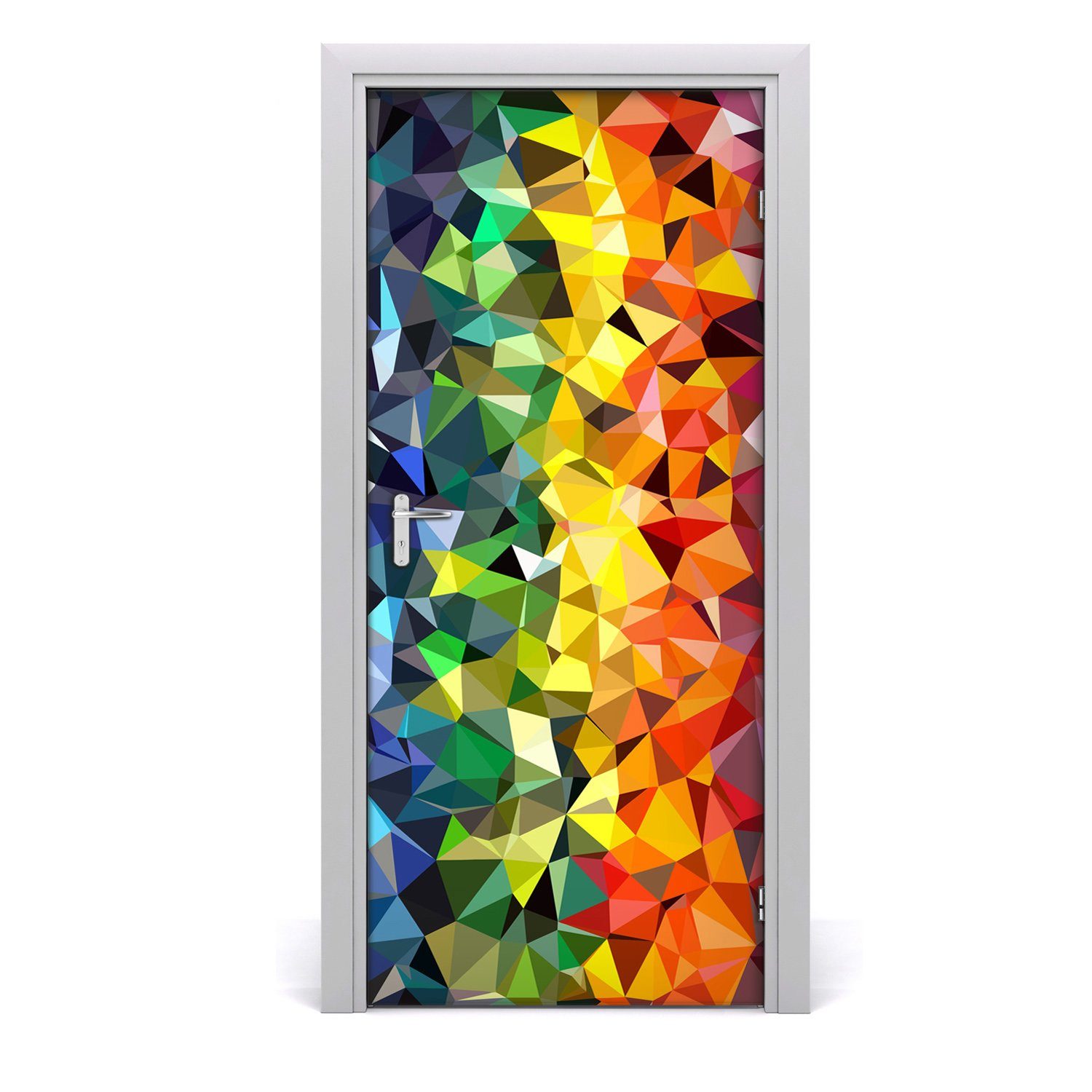 Tulup Türtapete Türaufkleber Deko Aufkleber Wasserdichte Selbstklebend 95 cm x 205 cm, Dekorative Aufkleber Selbstklebend