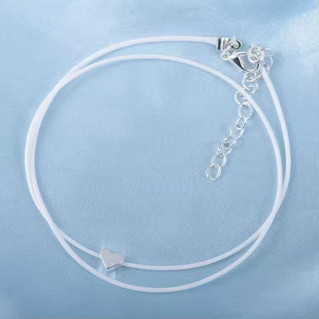 KARMA Fußkette mit Anhänger Fußkettchen Edelstahl günstig online kaufen