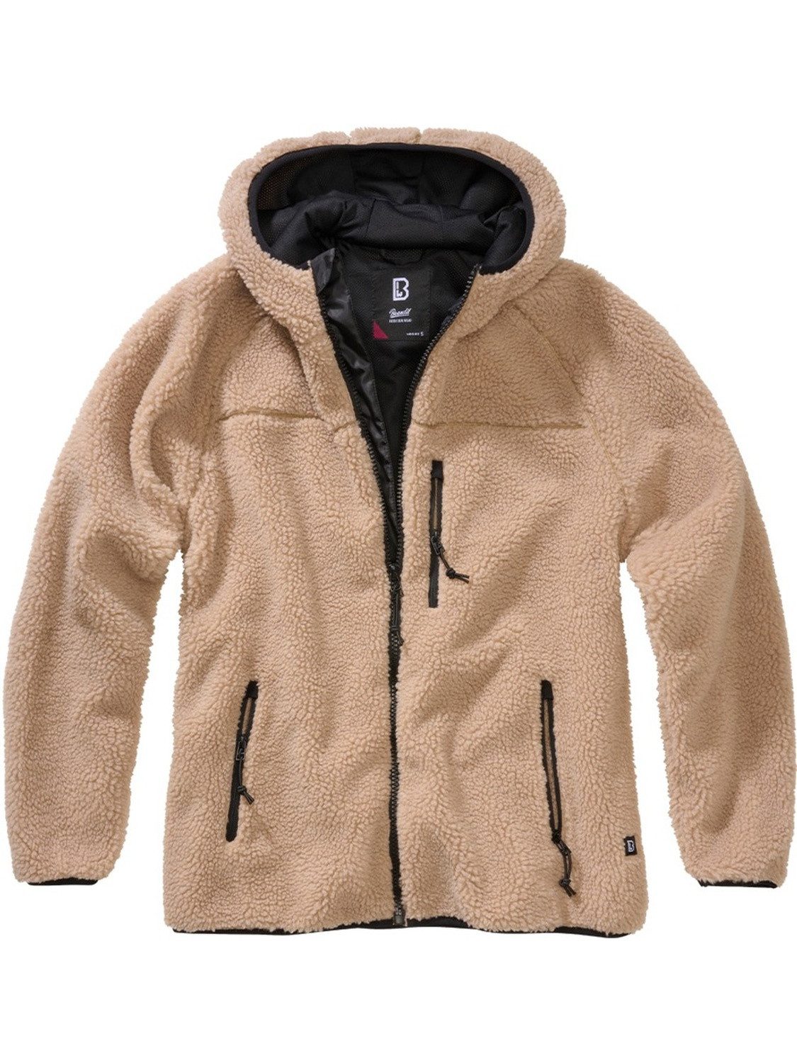 Brandit Fleecejacke Women Teddyfleece Jacket Hooded