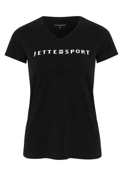 JETTE SPORT Print-Shirt mit Logo-Schriftzug