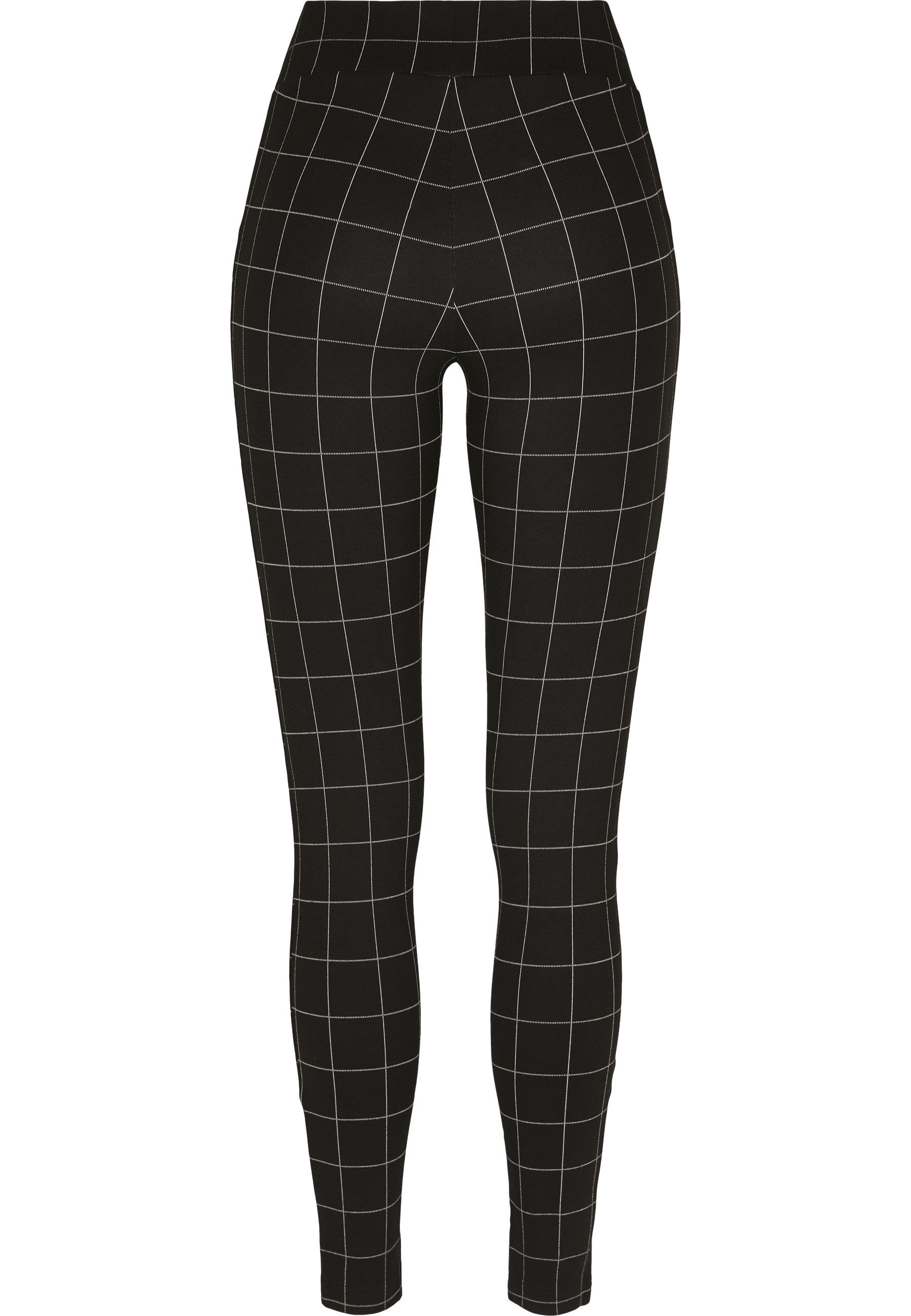 URBAN CLASSICS Leggings Urban Classics Damen Ladies Check High Waist Leggings (1-tlg)