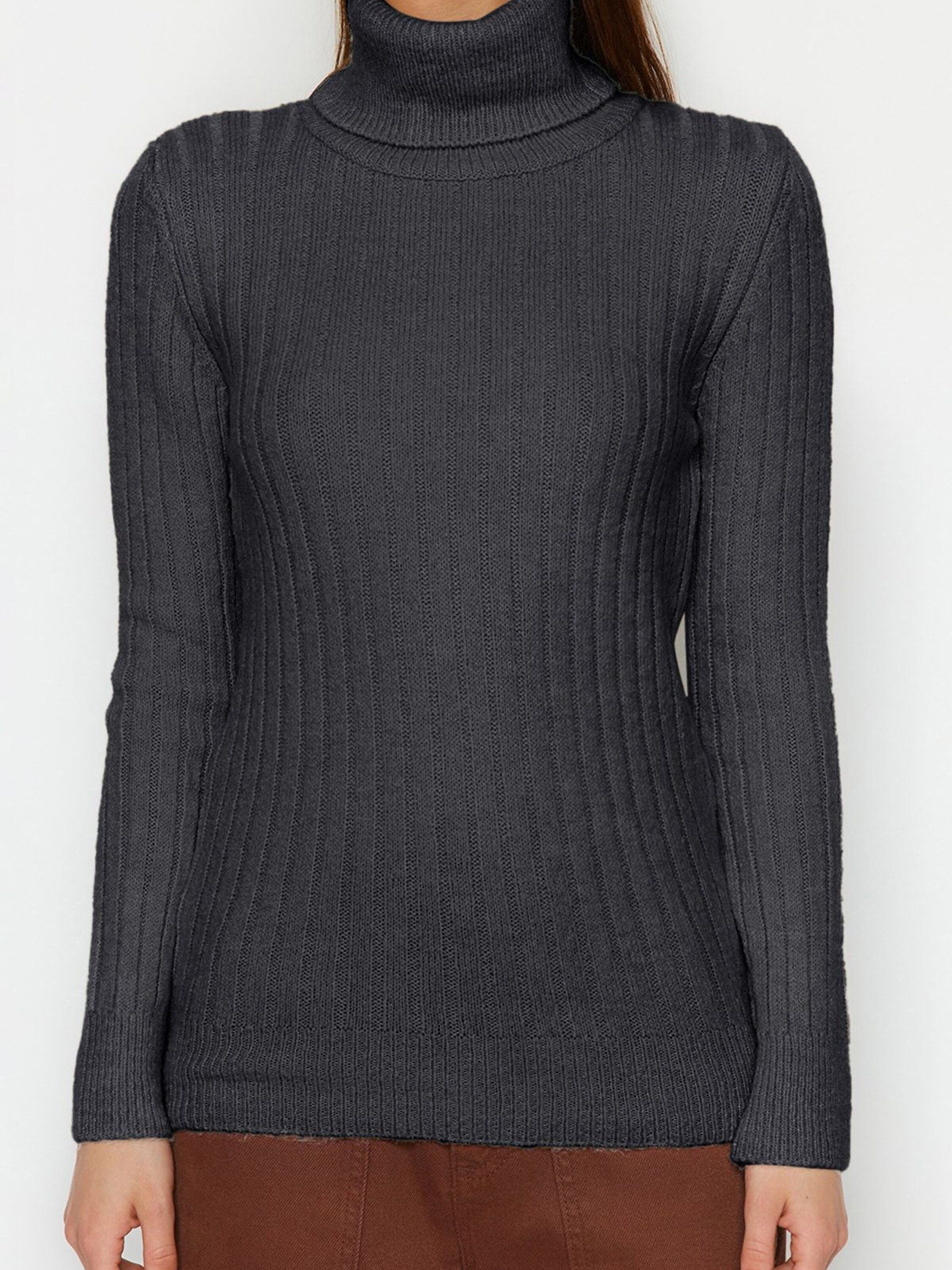 Trendyol Strickpullover (1-tlg) Plain/ohne Details