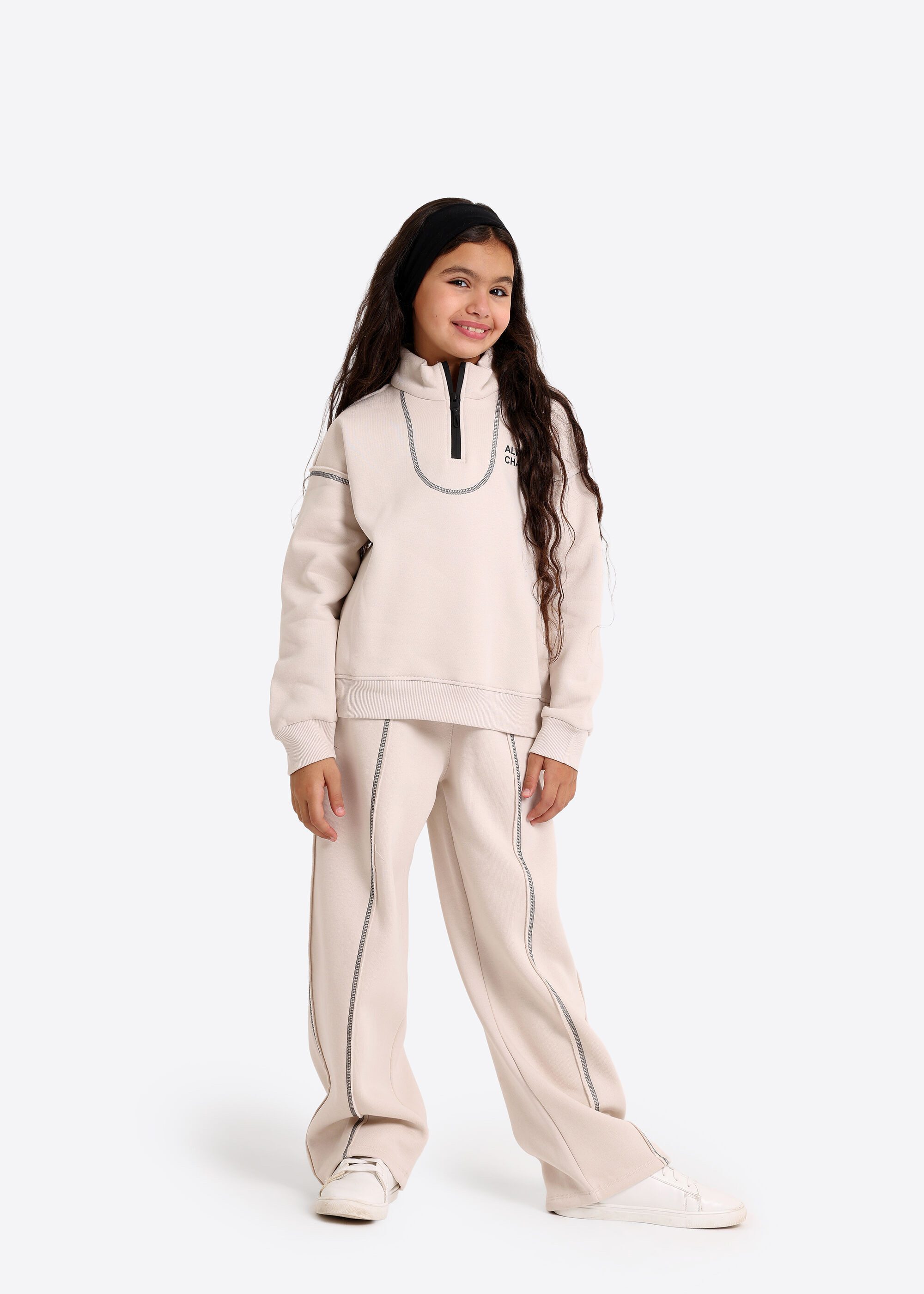 Solang Trainingsanzug (2-tlg), mit Kontrastnähten