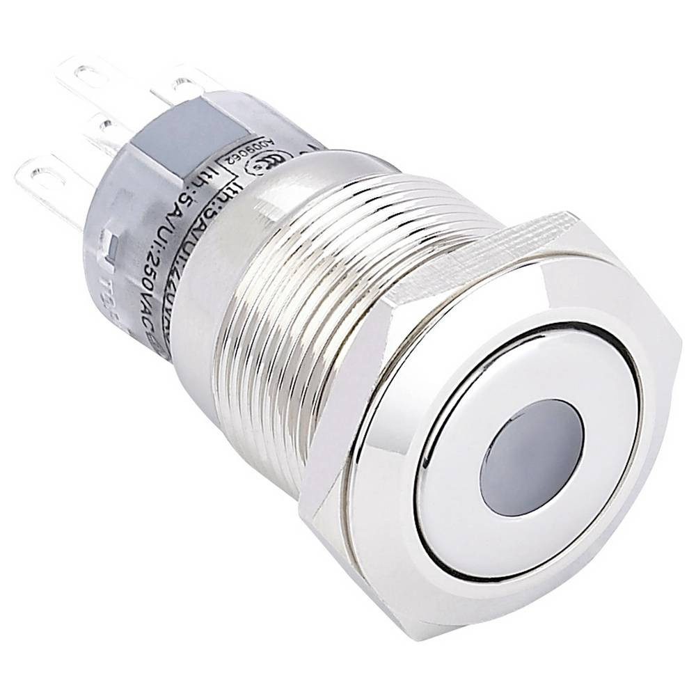 Thumbnail - TRU COMPONENTS Schalter Vandalensicherer Schalter 19 mm mit, Betätiger gewölbt