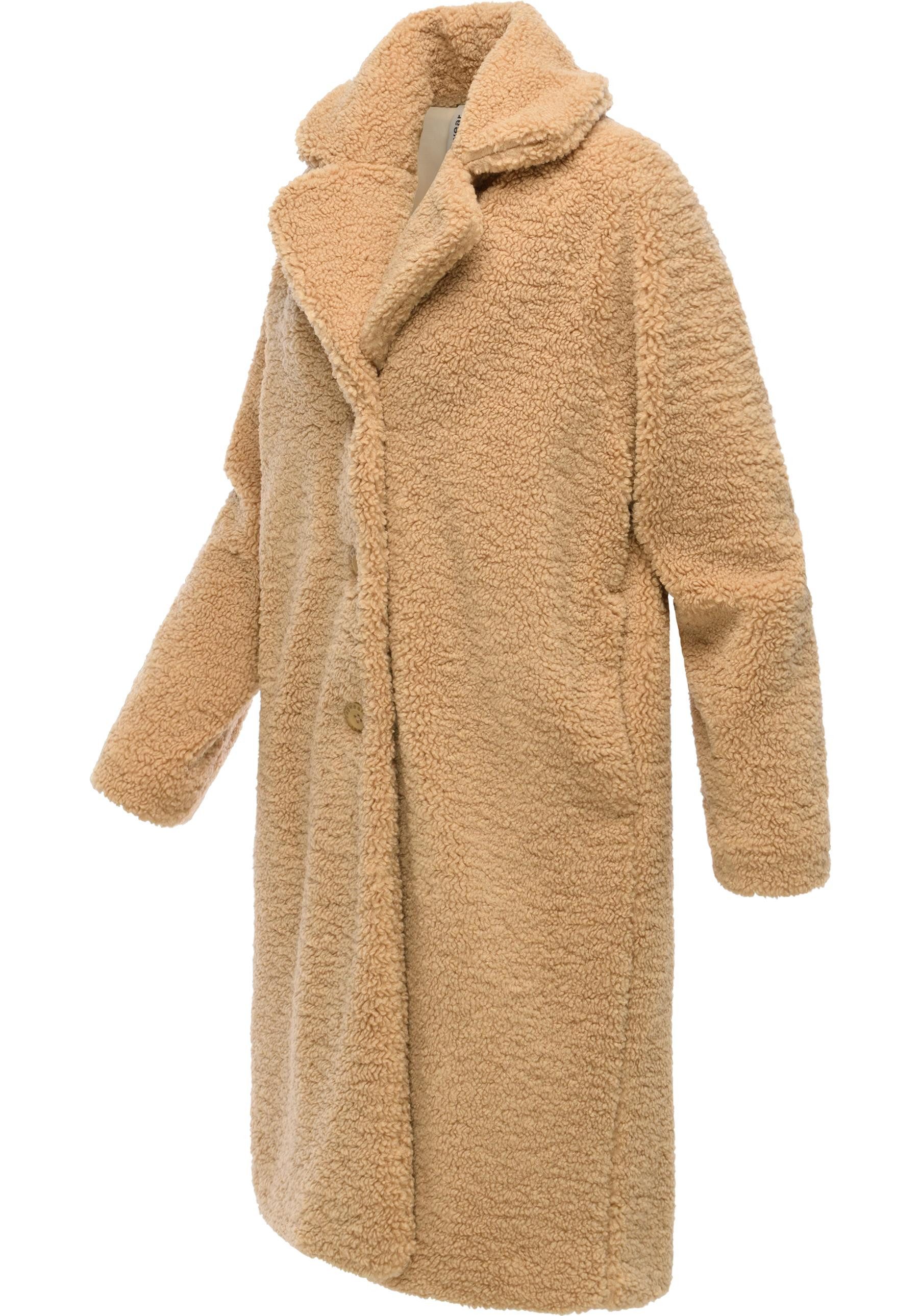 Ragwear Fellimitatmantel Tedyco YOUMODO flauschige Übergangsjacke günstig online kaufen