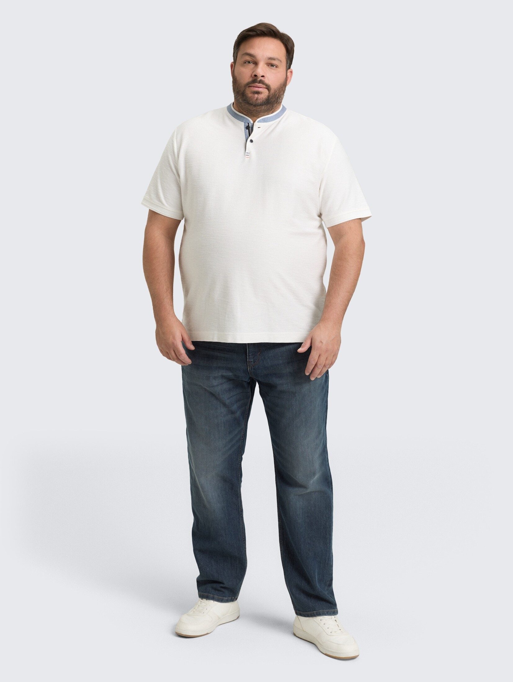 TOM TAILOR PLUS Regular-fit-Jeans Jeanshosen Plus Size - TTPLUS REGULAR Jea günstig online kaufen