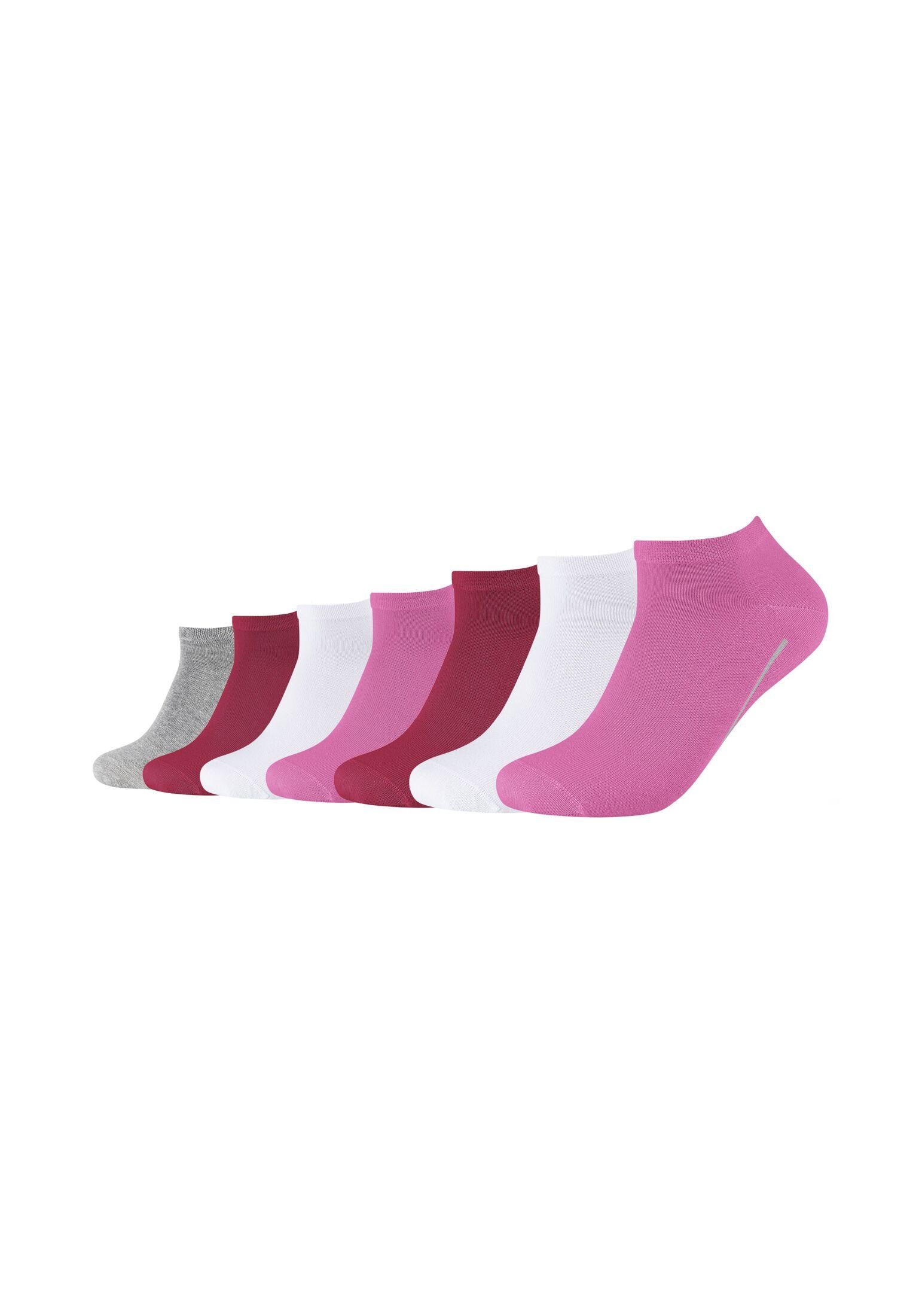 7er ohne (7-Paar) ca-soft Pack Gummidruck Socken Bund Camano