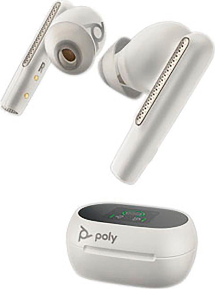 Poly Kopfhörer UC Voyager Cancelling 60+ (ANC) Weiß (Active Noise Free USB-C