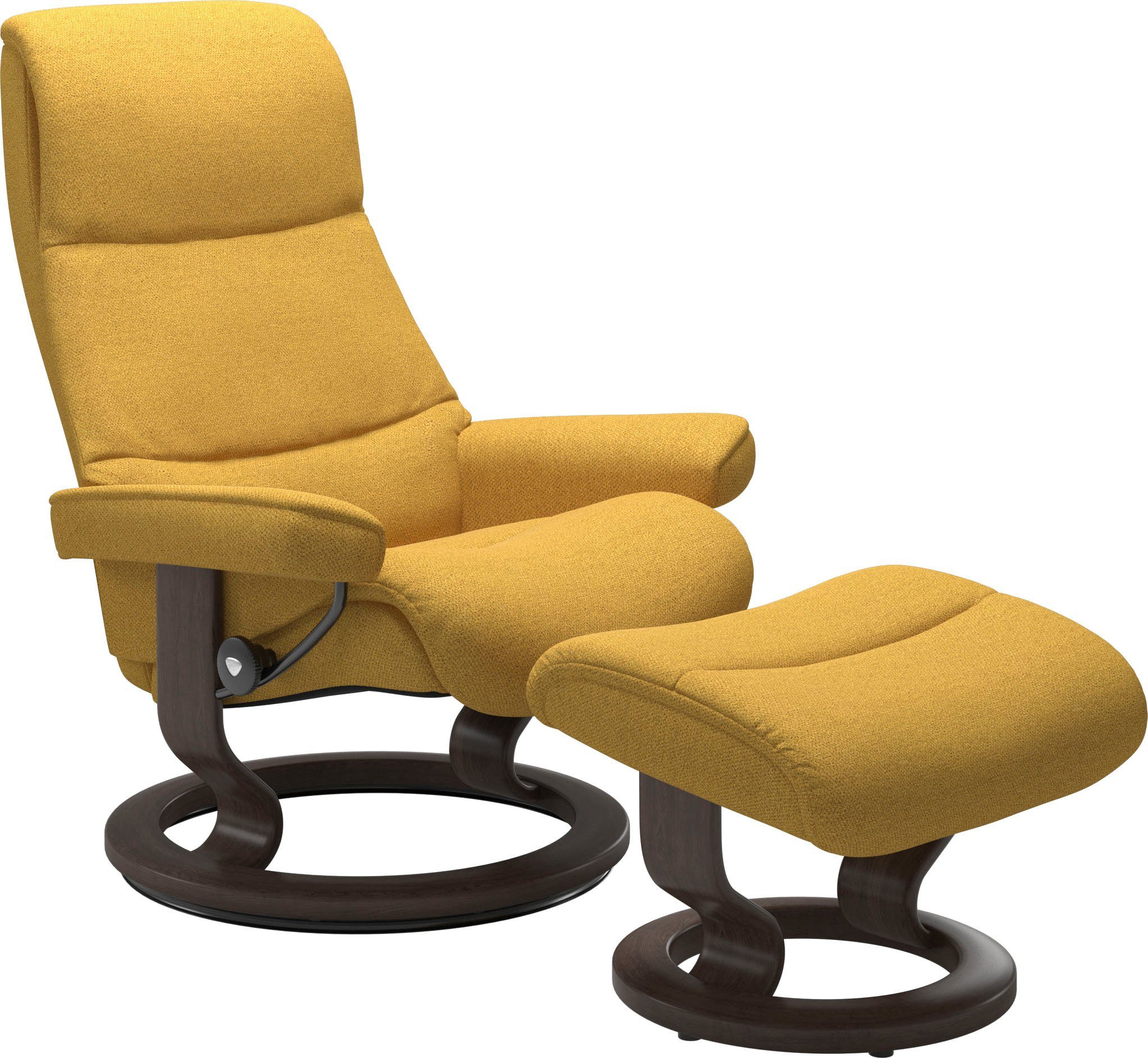 Stressless® Relaxsessel View, mit Classic M,Gestell Größe Base, Wenge