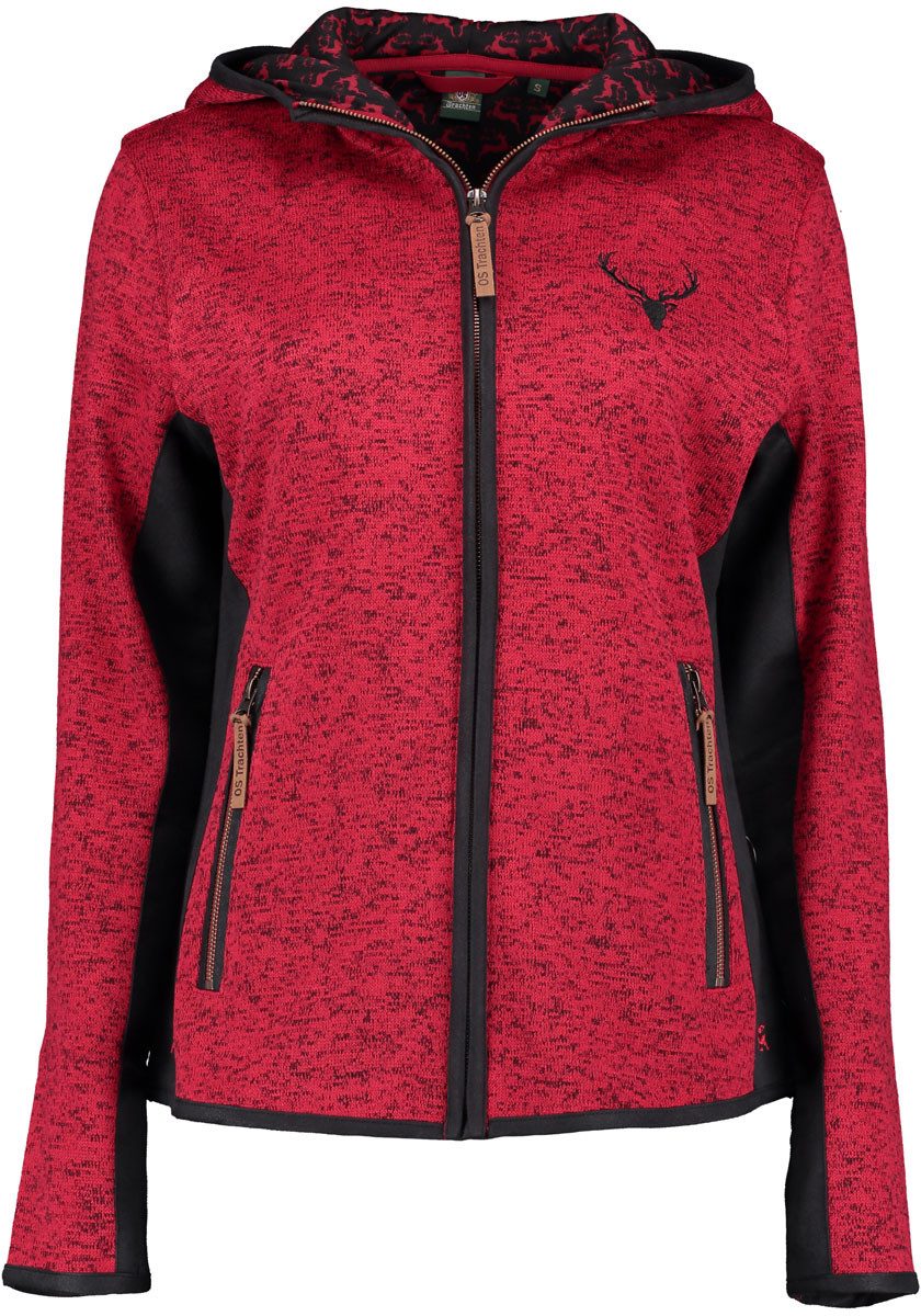 Outdoorjacke OS TRACHTEN Damenjacke Strick-Fleece