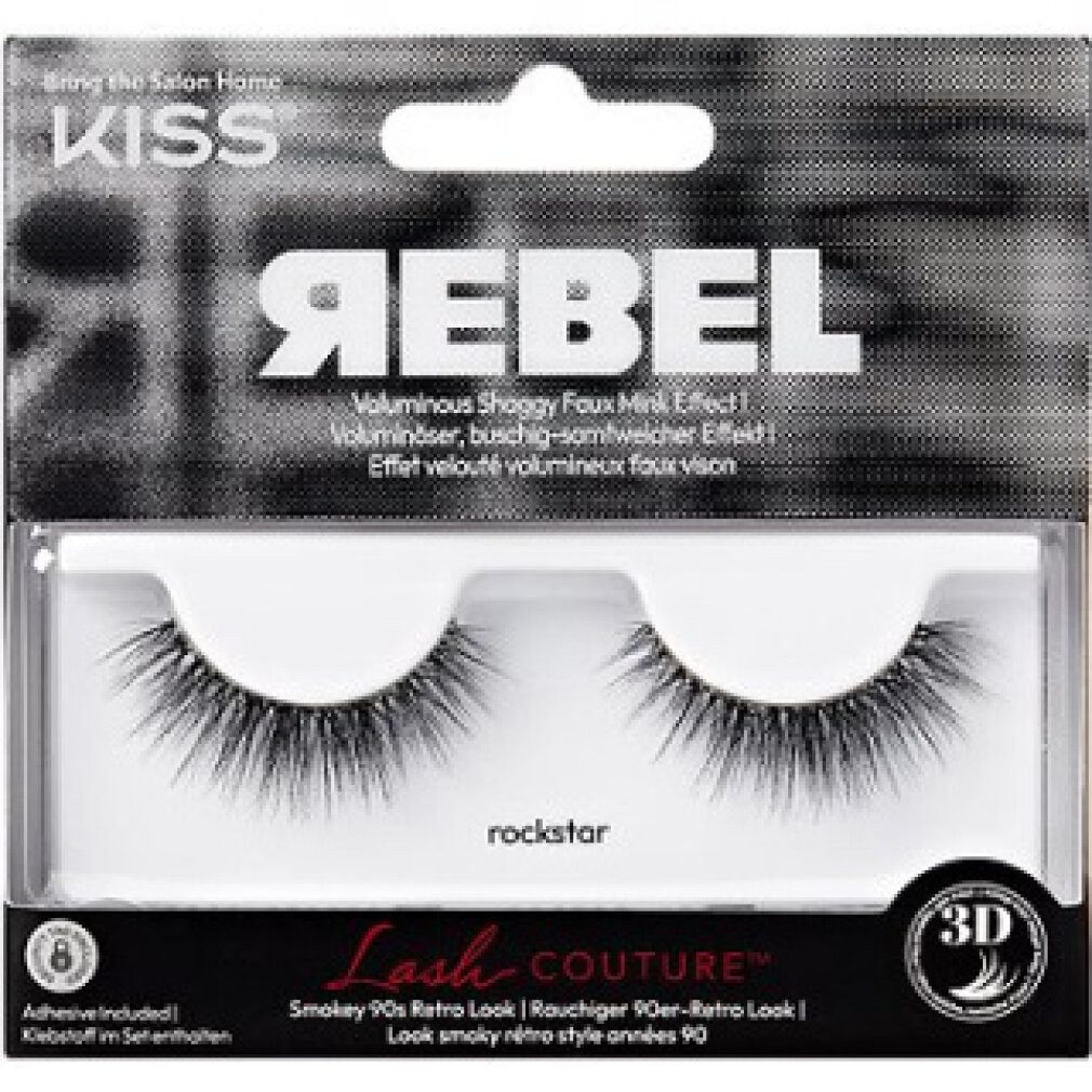Kiss Einzelwimpern Lash Couture Rebel Collection falsche Wimpern - Variante: 03 Rockstar