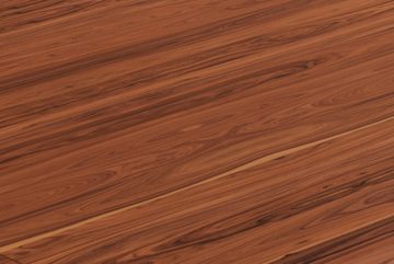 SAM® Esstisch Kapolei, natürliche Baumkante, Akazienholz massiv und 2 x Ansteckplatten
