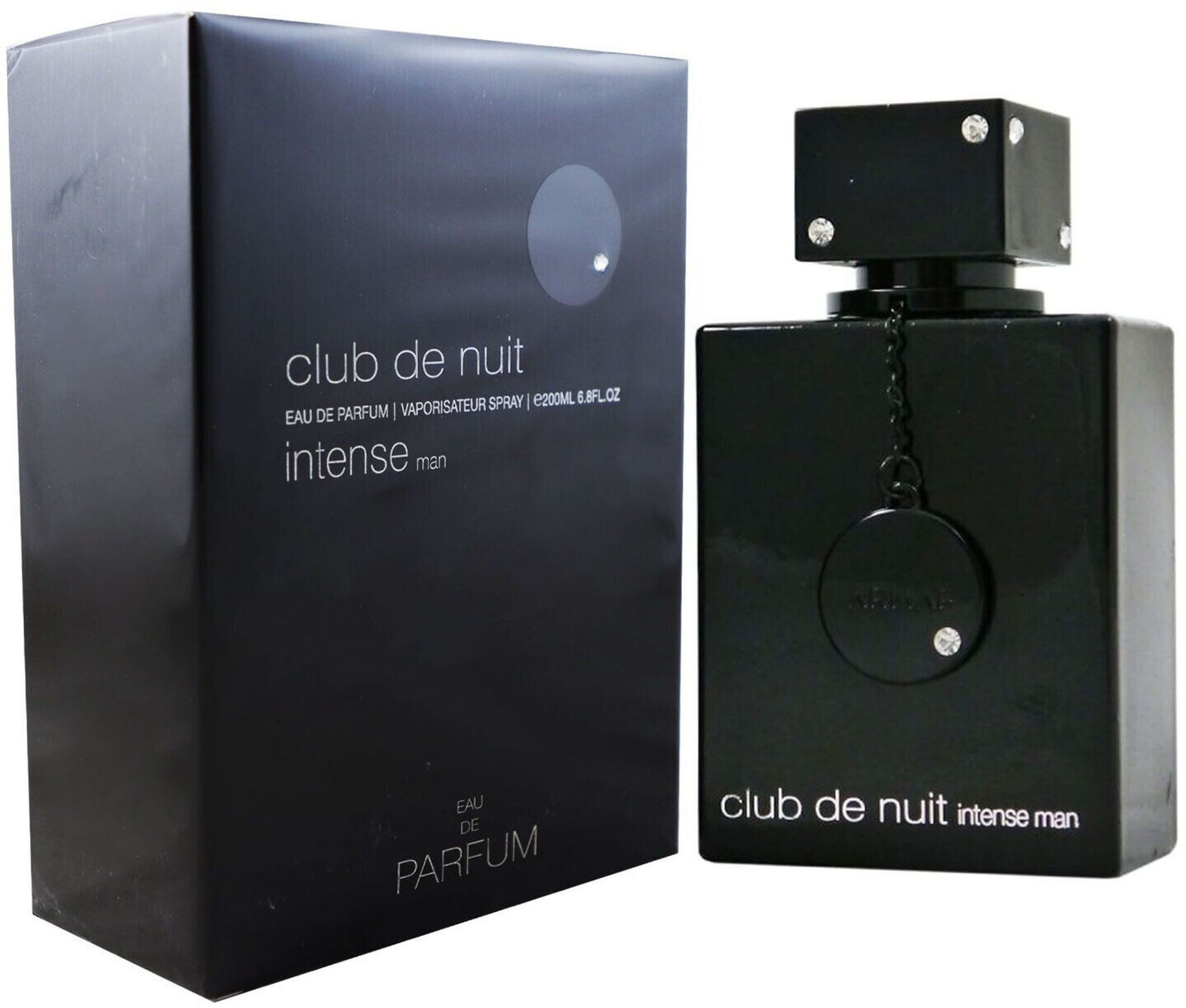 armaf Duft-Set Club de Nuit Intense Man Eau de Parfum (EDP) Herren Spray, Rauchig-fruchtiger Duft mit Patchouli, Zitrone, Ananas und Birke