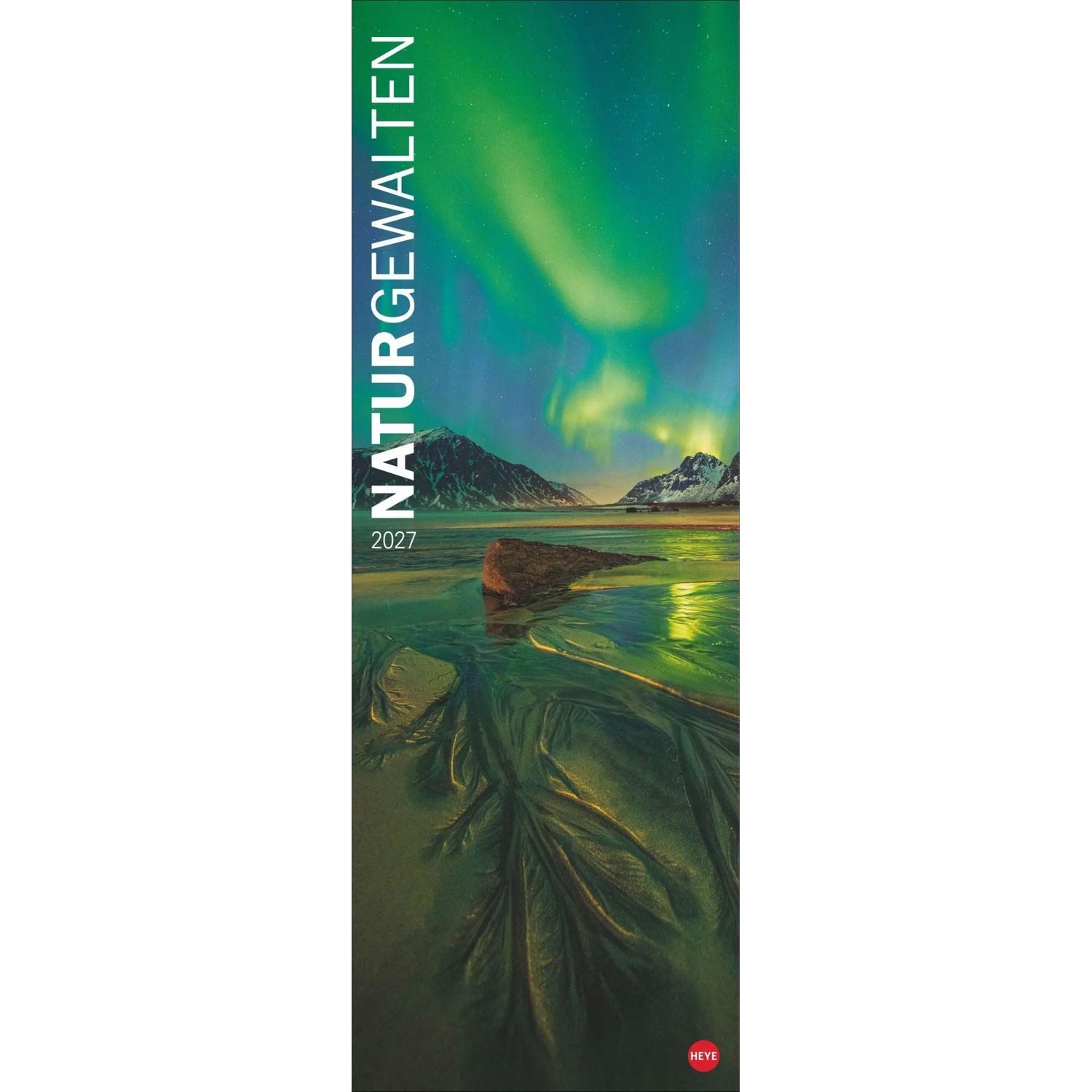 HEYE Wandkalender Naturgewalten Vertical Kalender 2027