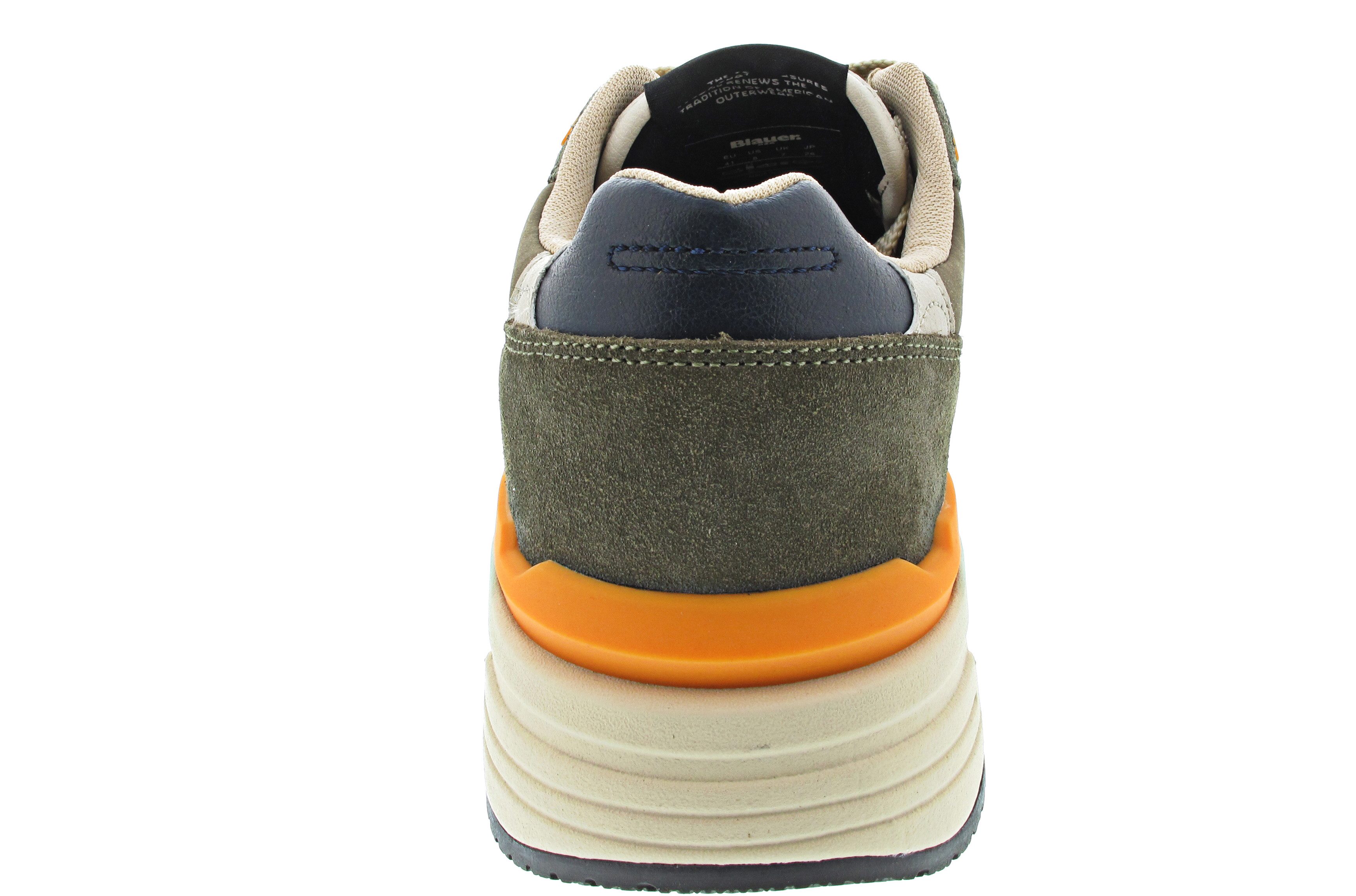 Blauer Sneaker