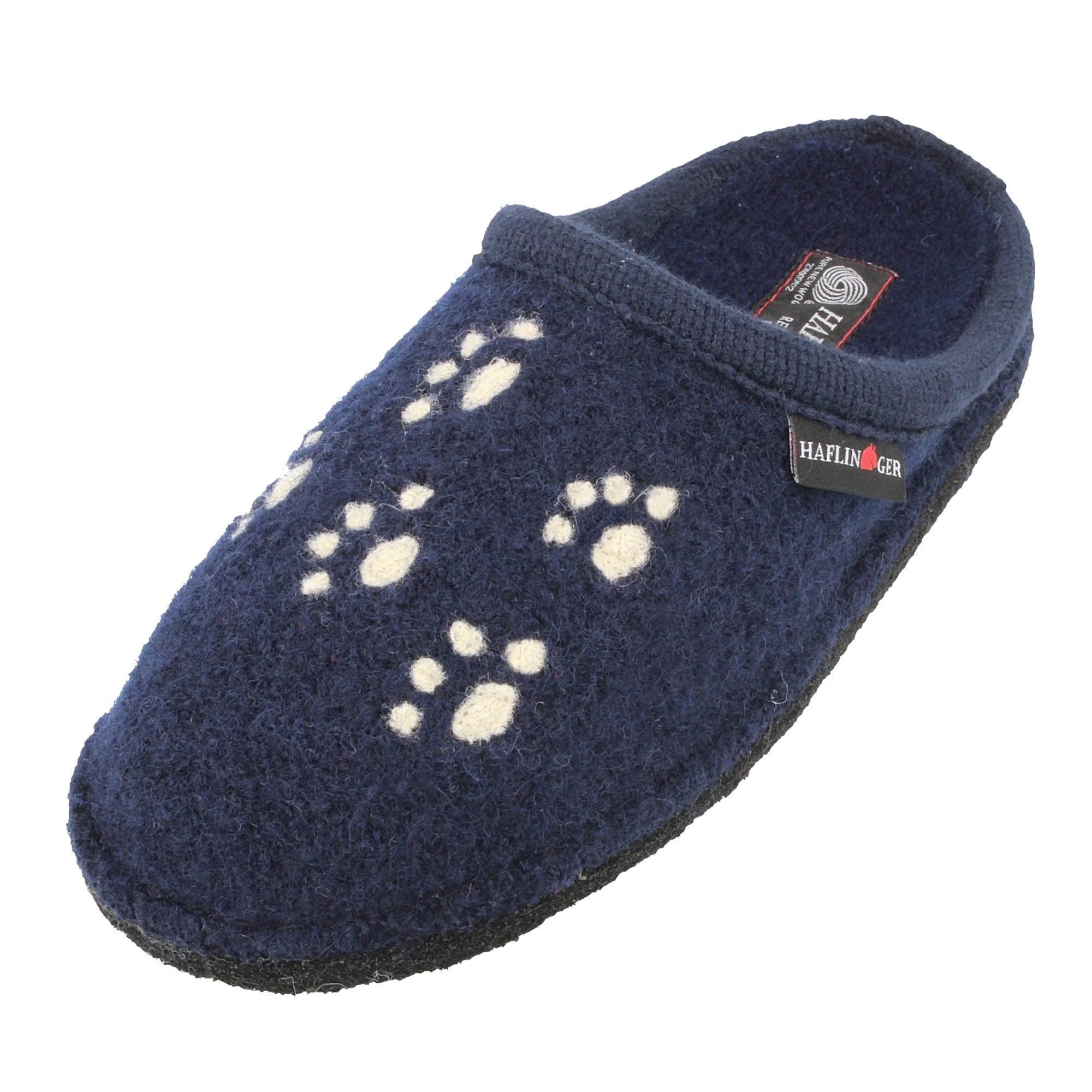 Flair Fido Pantoffeln gewalkter aus Wolle Hund Unisex Hausschuh