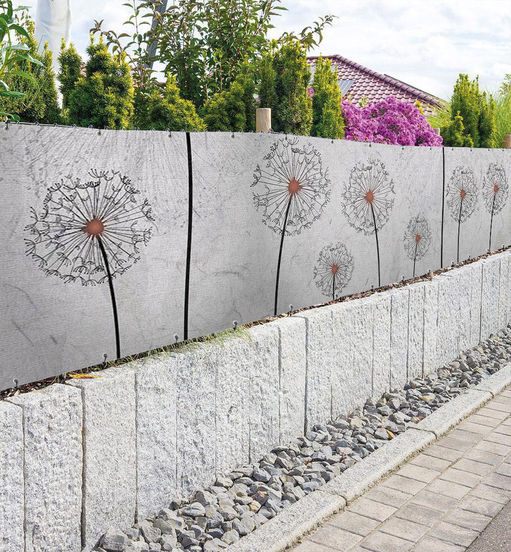 MyMaxxi Sichtschutzzaunmatten Zaunbanner Auf ins Pusteblumenfeld günstig online kaufen
