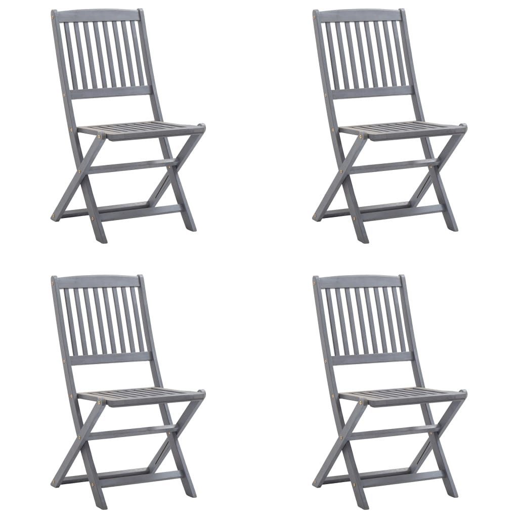 vidaXL Gartenstuhl Klappbare Gartenstühle 4 Stk. günstig online kaufen